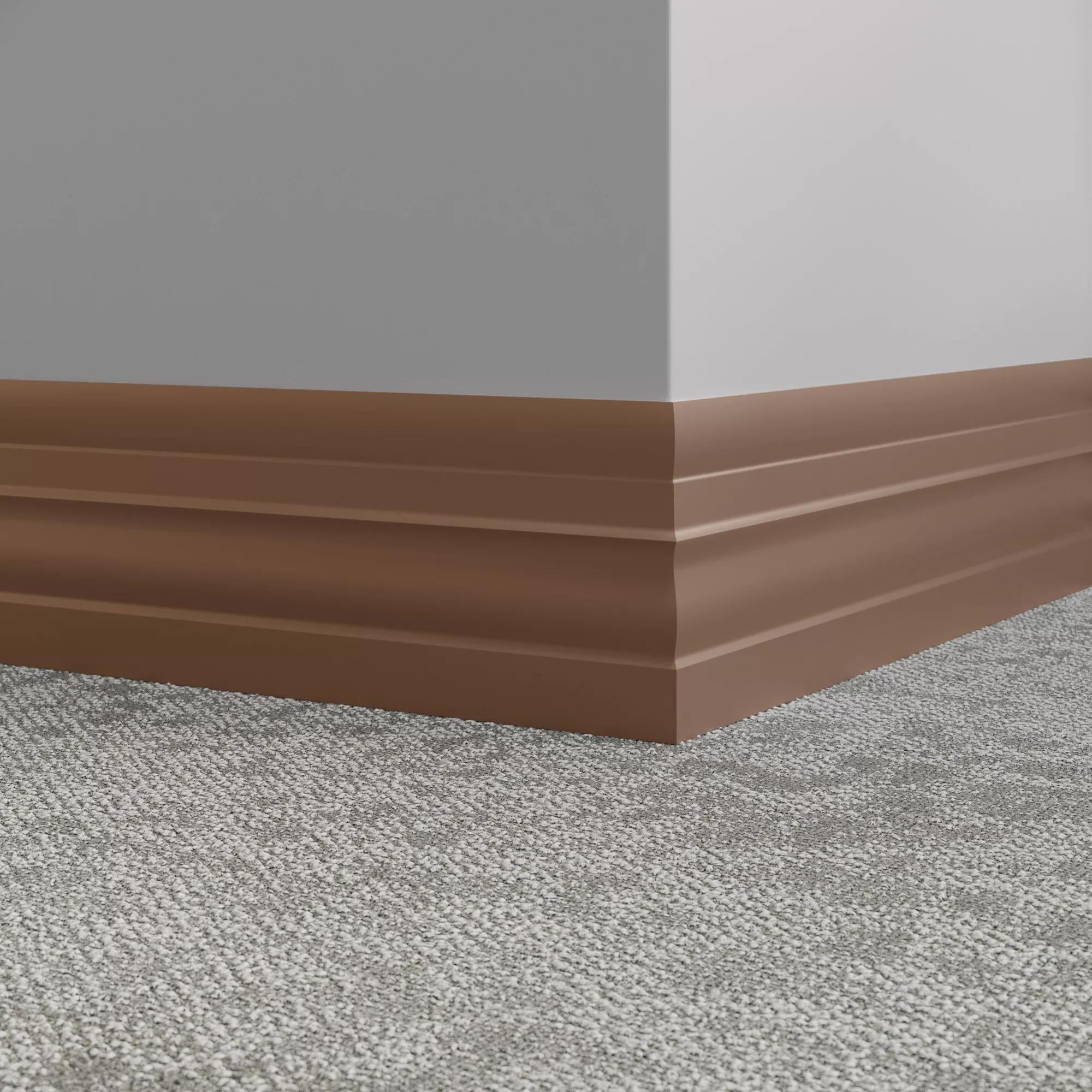 Tarkett / Johnsonite Millwork Attache 6" TA7 Rusty Nail 6" x 8' by 1/4" (64 LF/box)