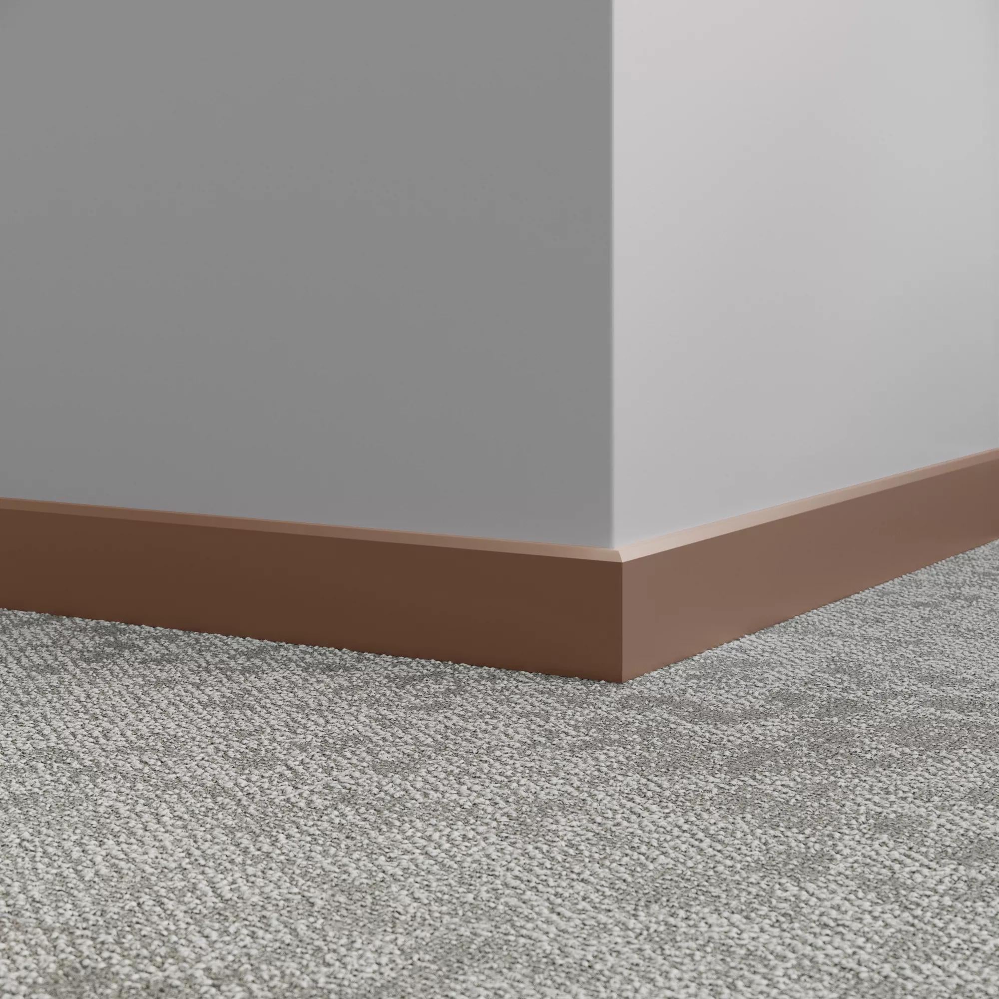 Tarkett / Johnsonite Millwork Mandalay 2-1/2" TA7 Rusty Nail 2.5" x 8' by 3/8" (40 LF/box)