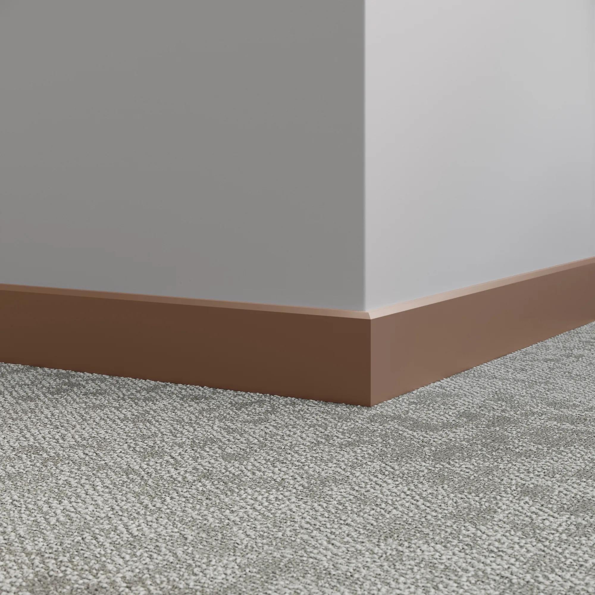 Tarkett / Johnsonite Millwork Mandalay 3" TA7 Rusty Nail 3" x 8' by 3/8" (56 LF/box)