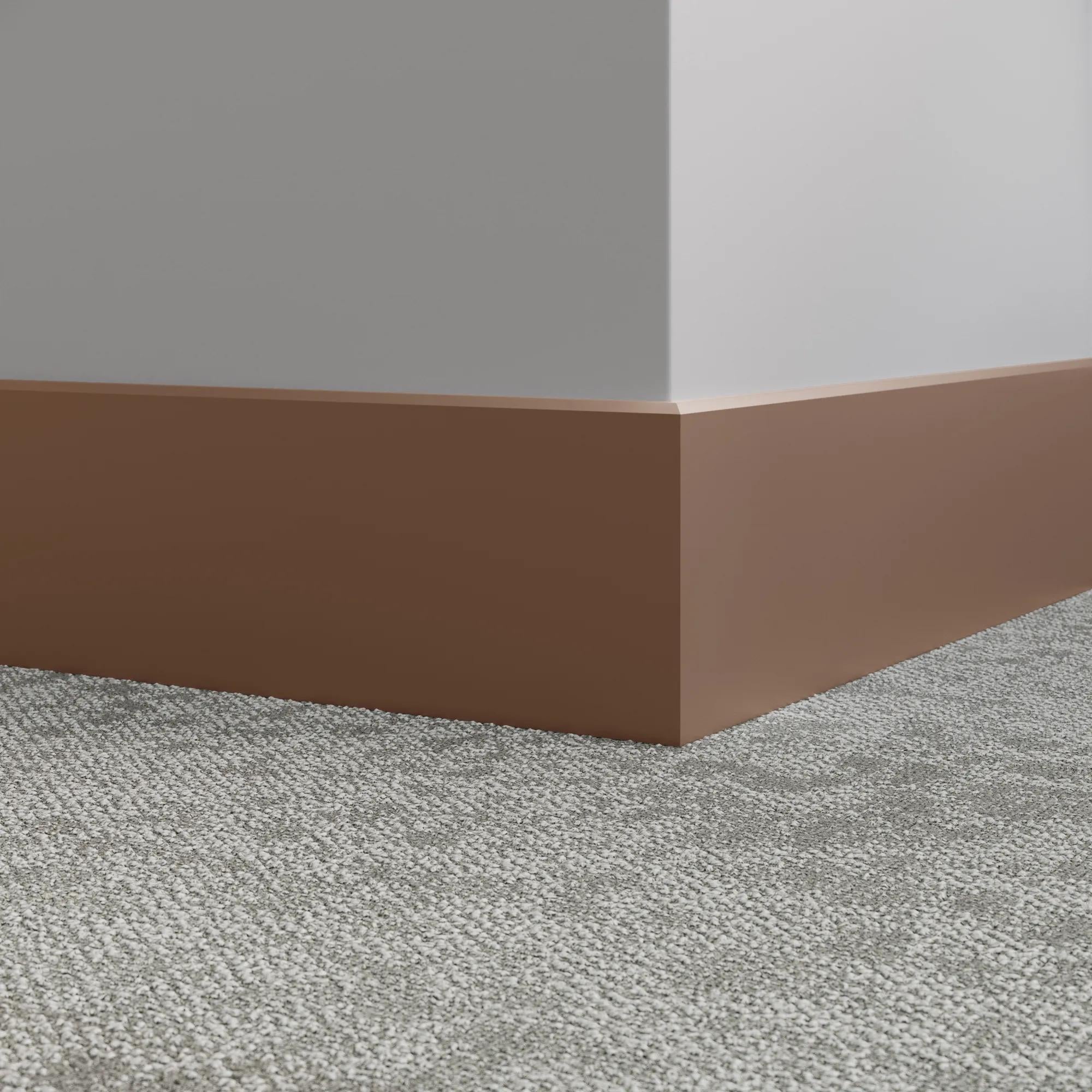 Tarkett / Johnsonite Millwork Mandalay 6" TA7 Rusty Nail 6" x 8' by 3/8" – product image showing size, style, and brand details.