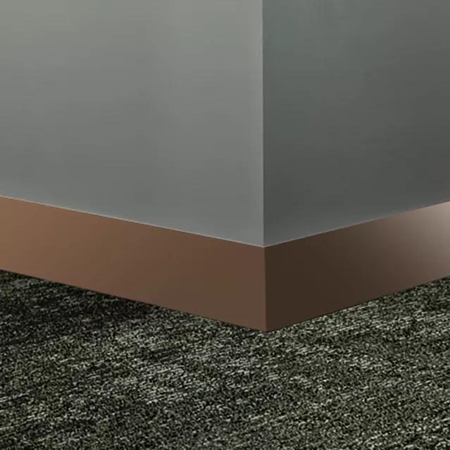 Tarkett / Johnsonite Millwork Monument 2-1/2" TA7 Rusty Nail 2.5" x 8' by 1/4" (64 LF/box)