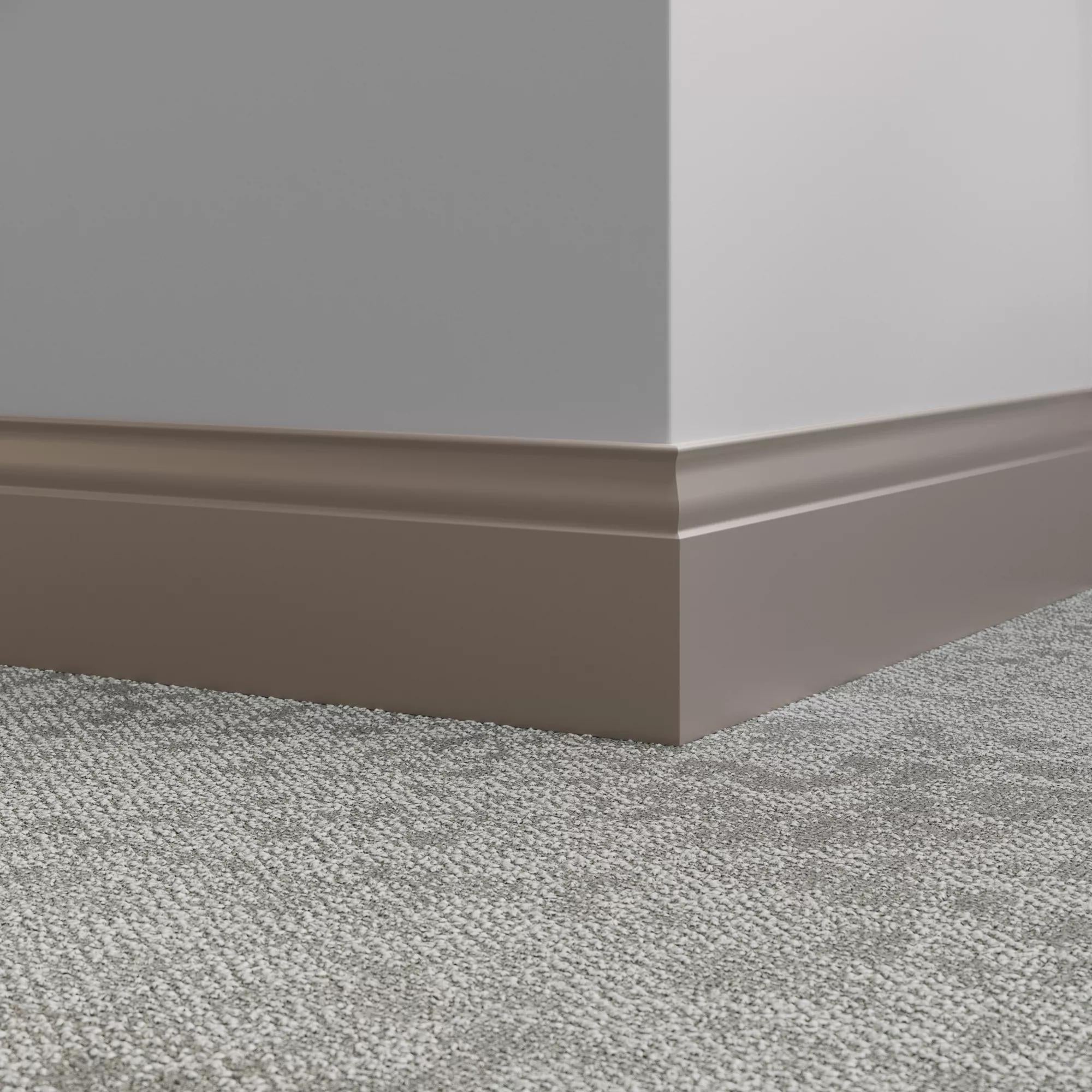 Tarkett / Johnsonite Millwork Inflection 5-1/4" TA8 Welsh Castle 5.25" x 8' by 3/8" (48 LF/box)