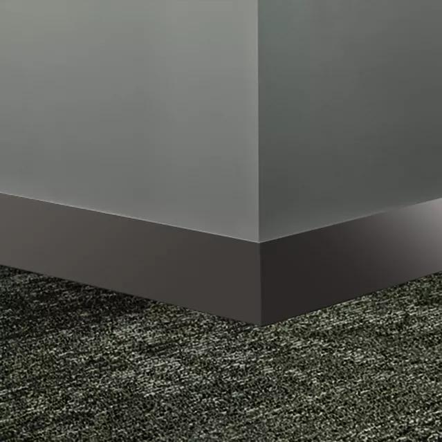 Tarkett / Johnsonite Millwork Monument 2-1/2" TB1 Peppercorn 2.5" x 8' by 1/4" (64 LF/box)