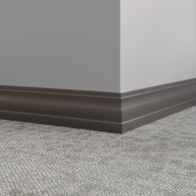 Tarkett / Johnsonite Millwork Delineate 4-1/4" VM5 Dream Teal 4.25" x 8' by 3/8" (48 LF/box)