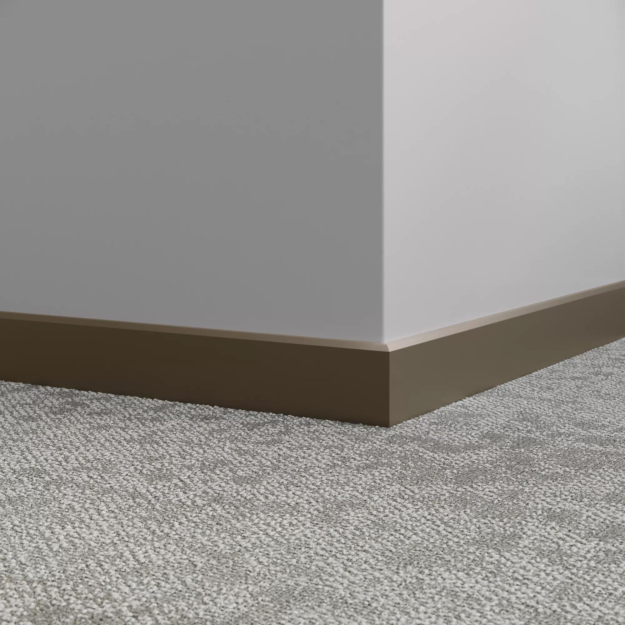 Tarkett / Johnsonite Millwork Mandalay 2-1/2" TB2 Boxwood 2.5" x 8' by 3/8" (40 LF/box)