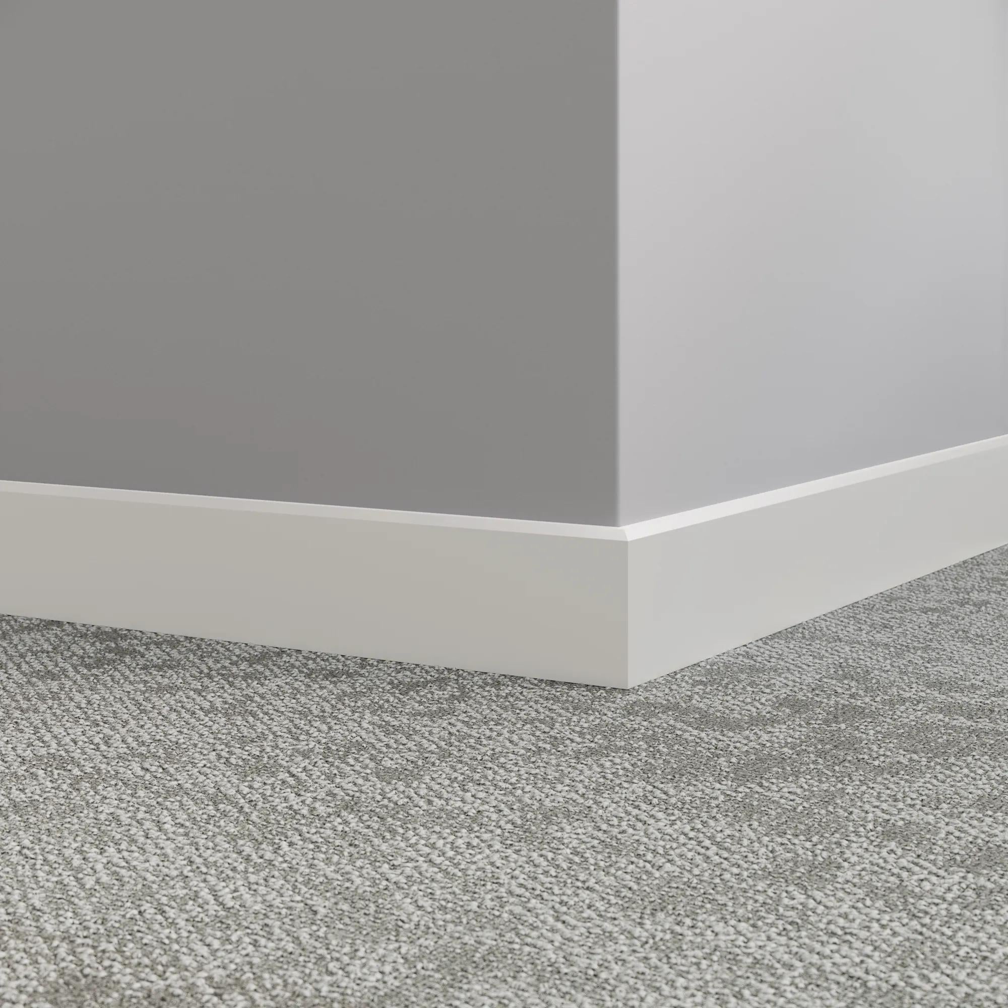 Tarkett / Johnsonite Millwork Mandalay 4-1/2" TB3 Dover 4.5" x 8' by 3/8" – product image showing size, style, and brand details.