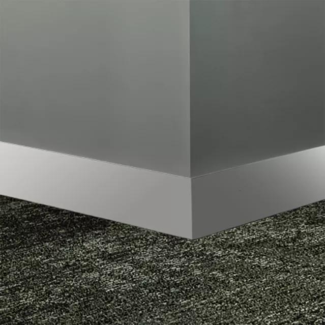 Tarkett / Johnsonite Millwork Monument 2-1/2" TB3 Dover 2.5" x 8' by 1/4" (64 LF/box)