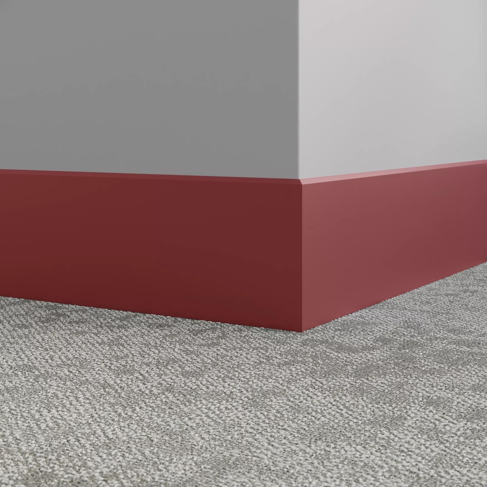 Tarkett / Johnsonite Millwork Exhibit 6" TB6 Flame 6" x 8' by 1/4"