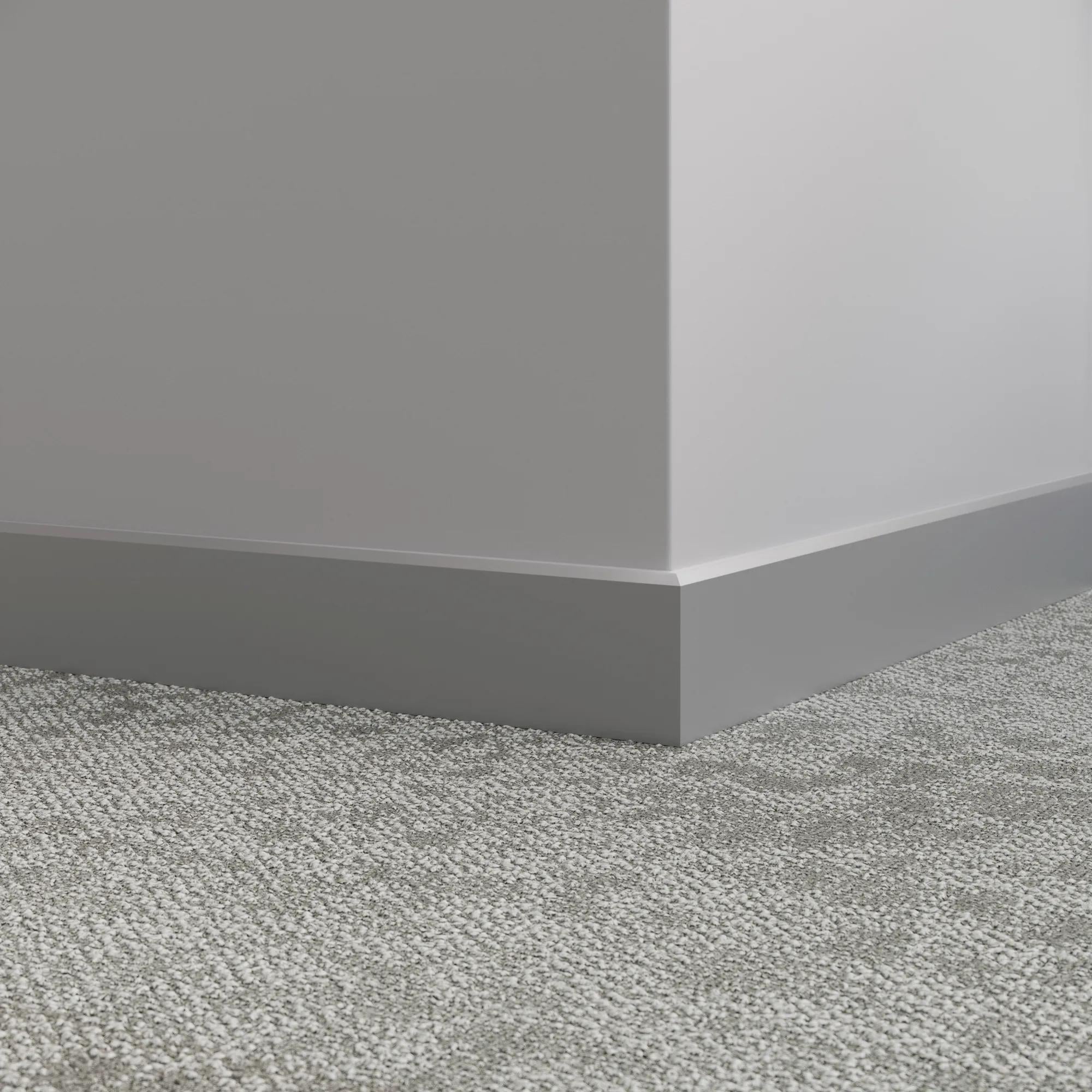 Tarkett / Johnsonite Millwork Mandalay 3" TG2 Shark Fin 3" x 8' by 3/8" – product image showing size, style, and brand details.