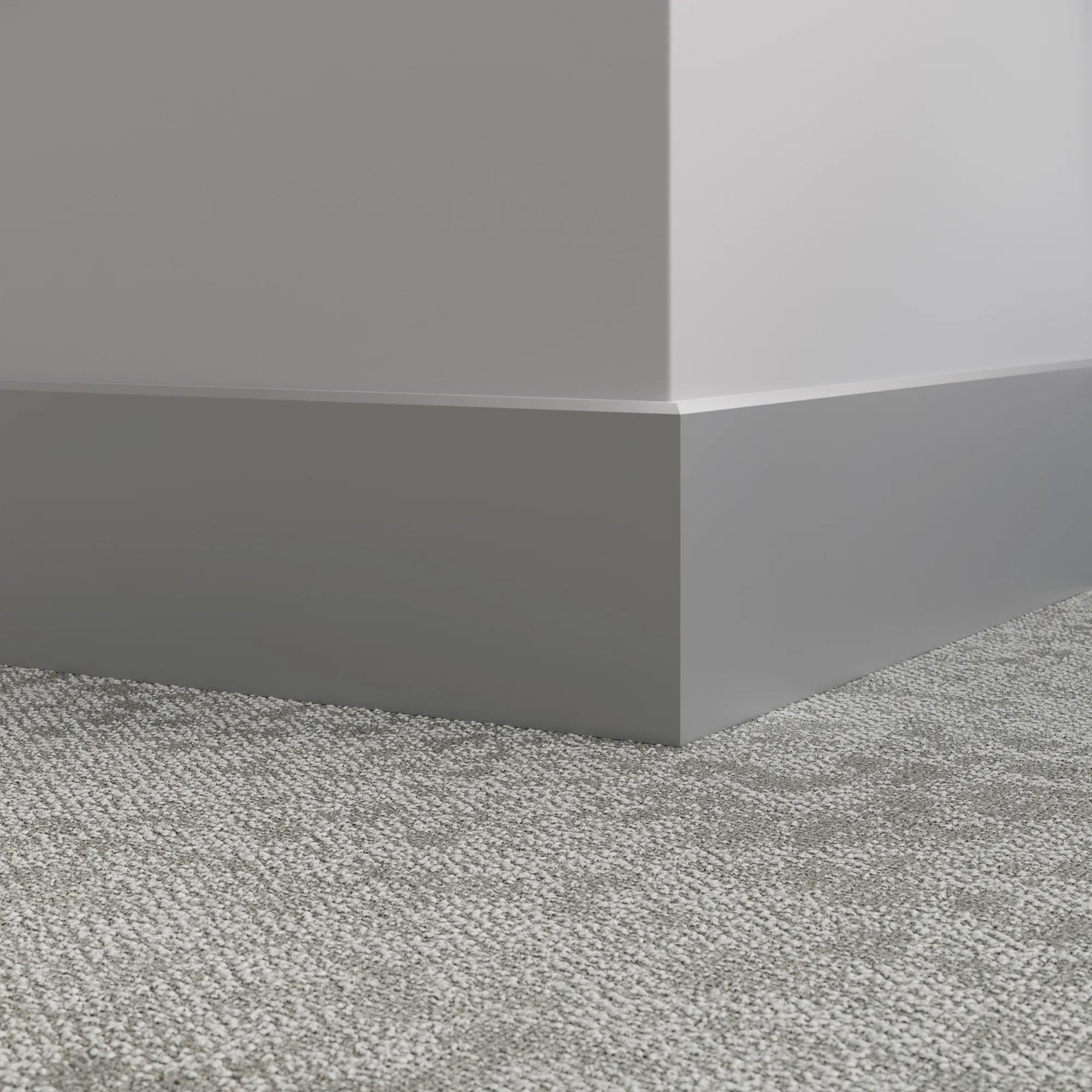 Tarkett / Johnsonite Millwork Mandalay 6" TG2 Shark Fin 6" x 8' by 3/8" – product image showing size, style, and brand details.