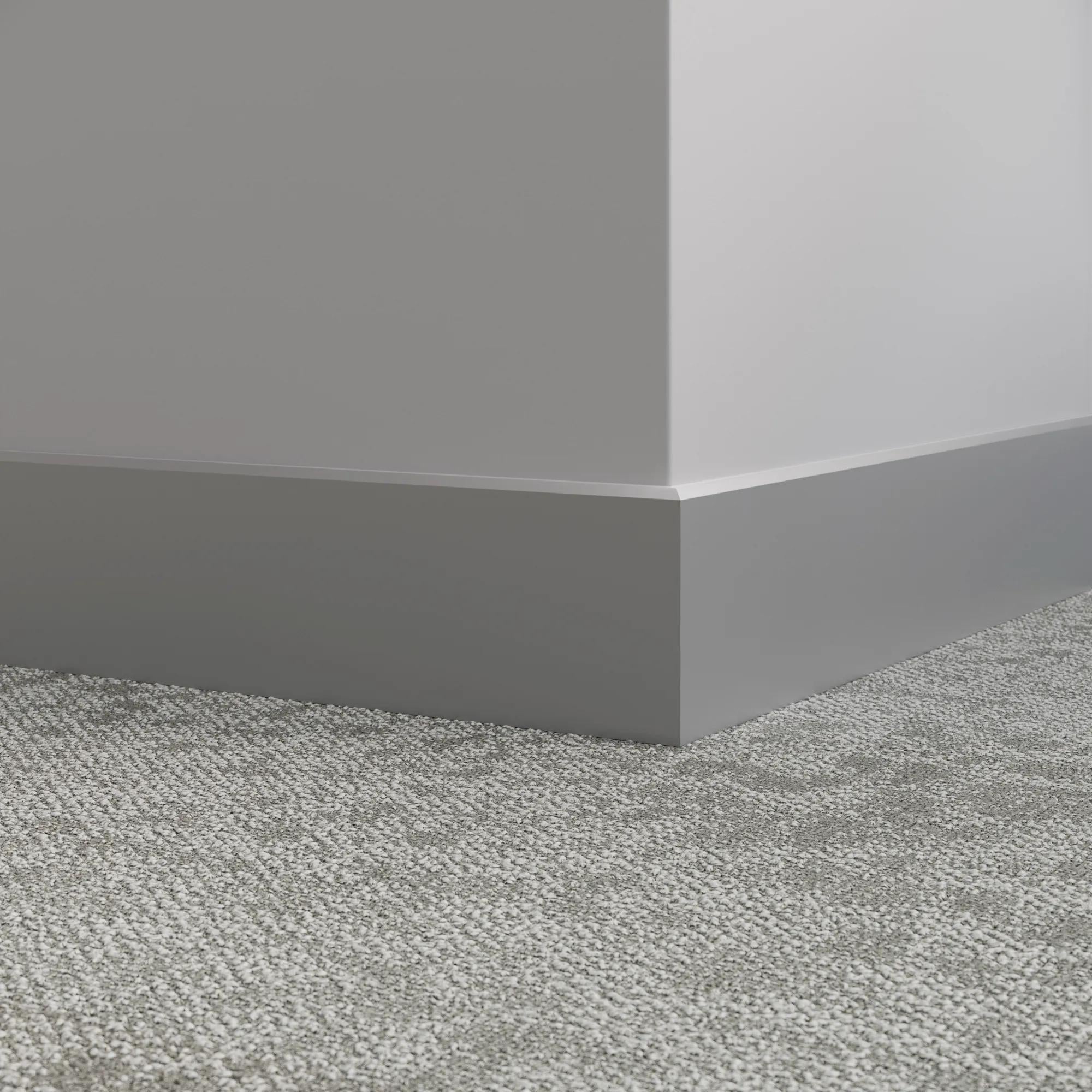 Tarkett / Johnsonite Millwork Mandalay 4-1/2" TG2 Shark Fin 4.5" x 8' by 3/8" – product image showing size, style, and brand details.