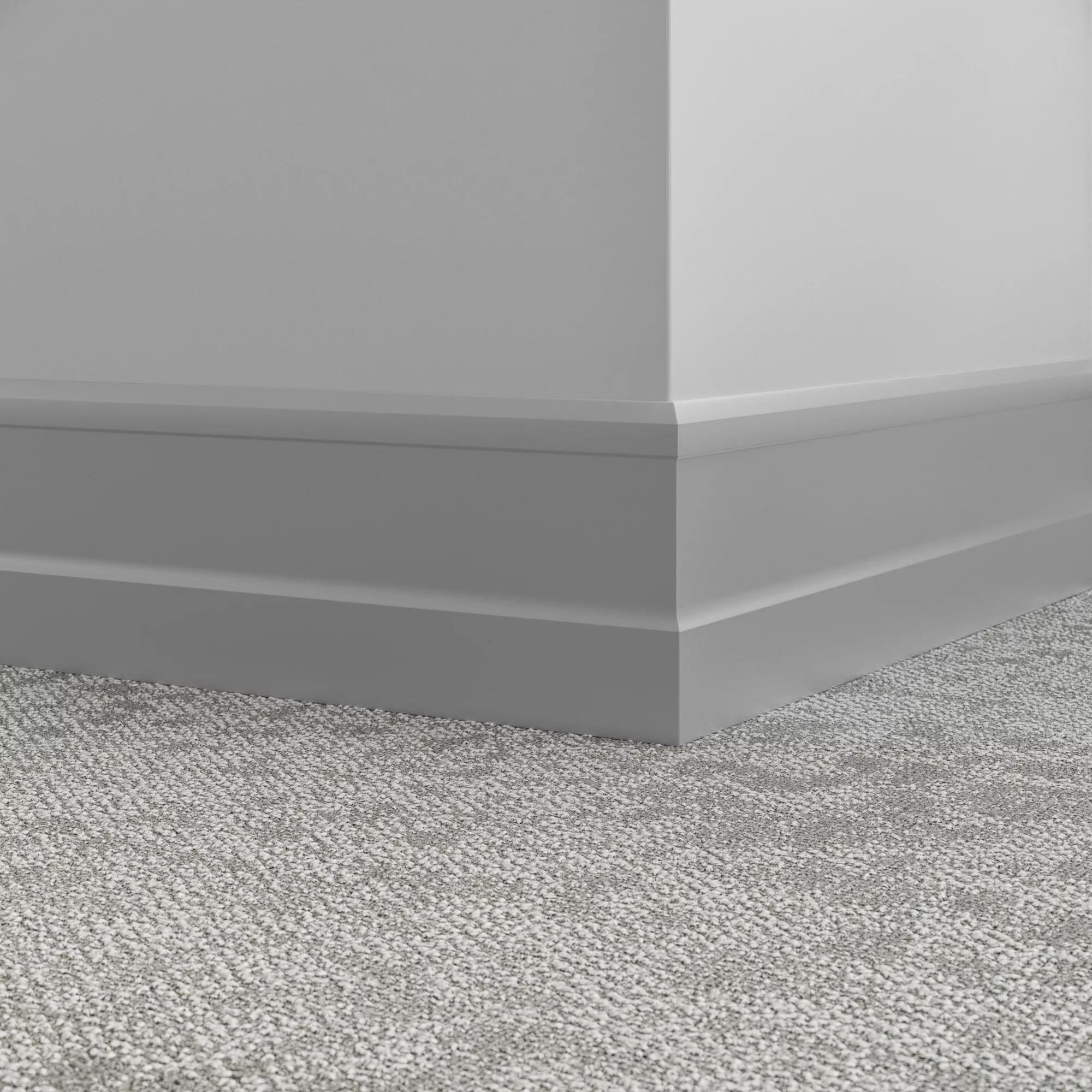 Tarkett / Johnsonite Millwork Recessed 6" TG2 Shark Fin 6" x 8' by 0.35"