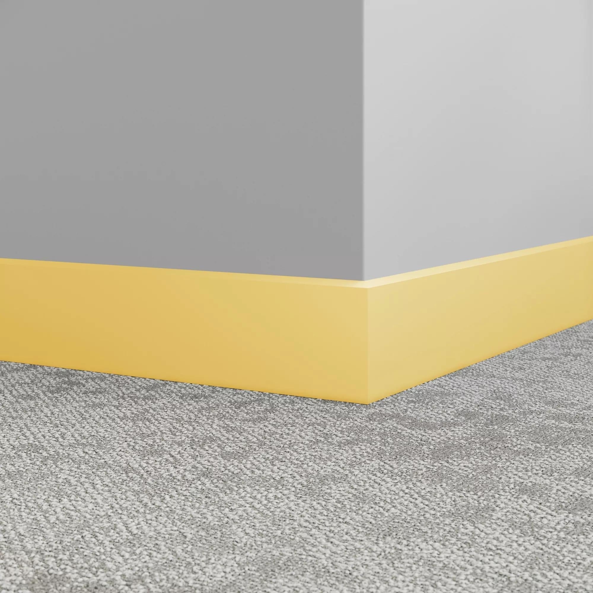 Tarkett / Johnsonite Millwork Exhibit 4.25" TG7 Canary 4.25" x 8' by 1/4"