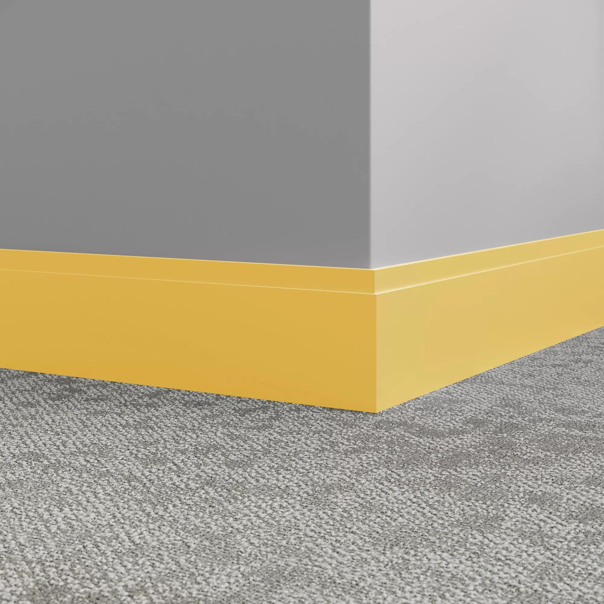 Tarkett / Johnsonite Millwork Equinox 4-1/2" TG7 Canary 4.5" x 8' by 3/8" (40 LF/box)