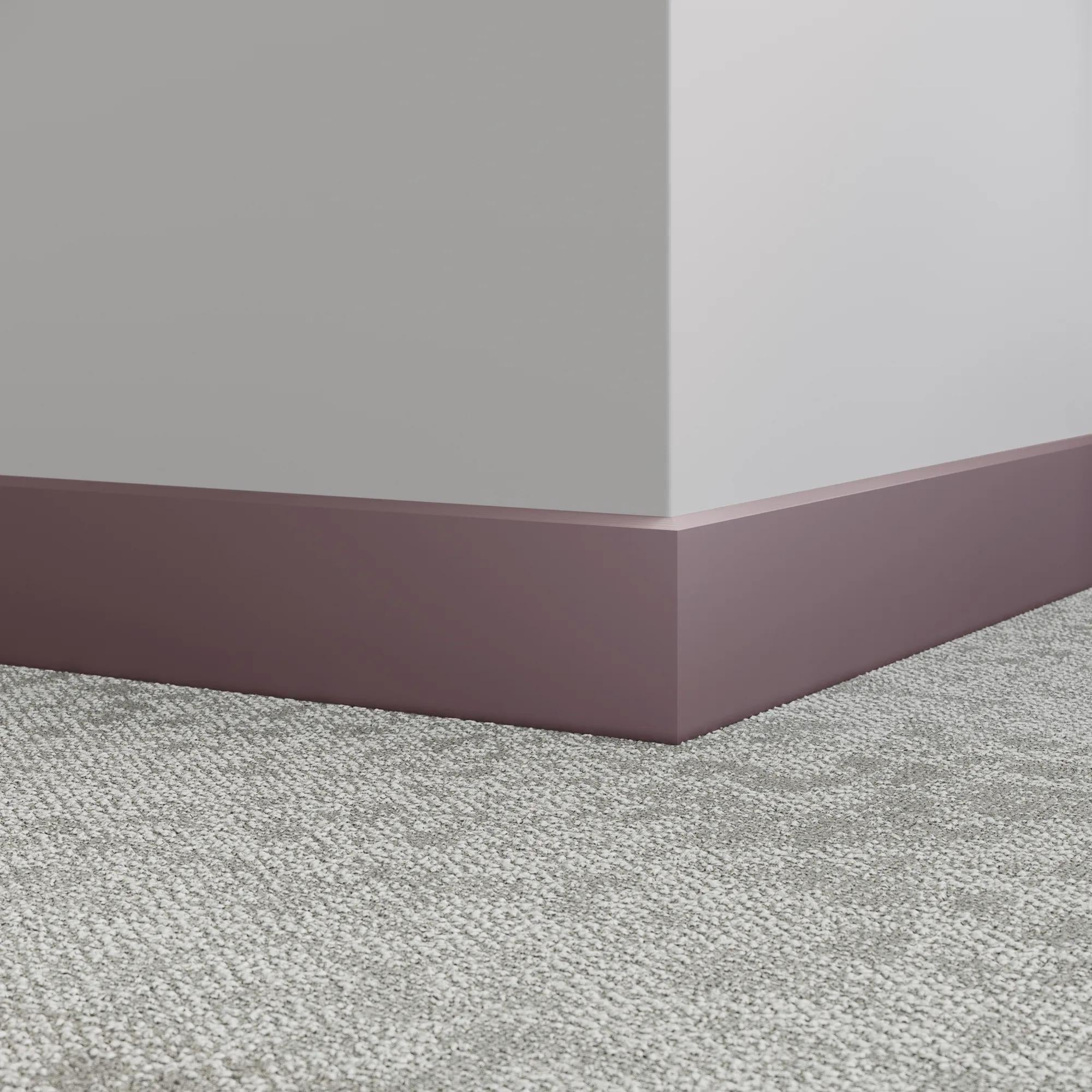 Tarkett / Johnsonite Millwork Exhibit 4.25" TG9 Poetry Plum 4.25" x 8' by 1/4"