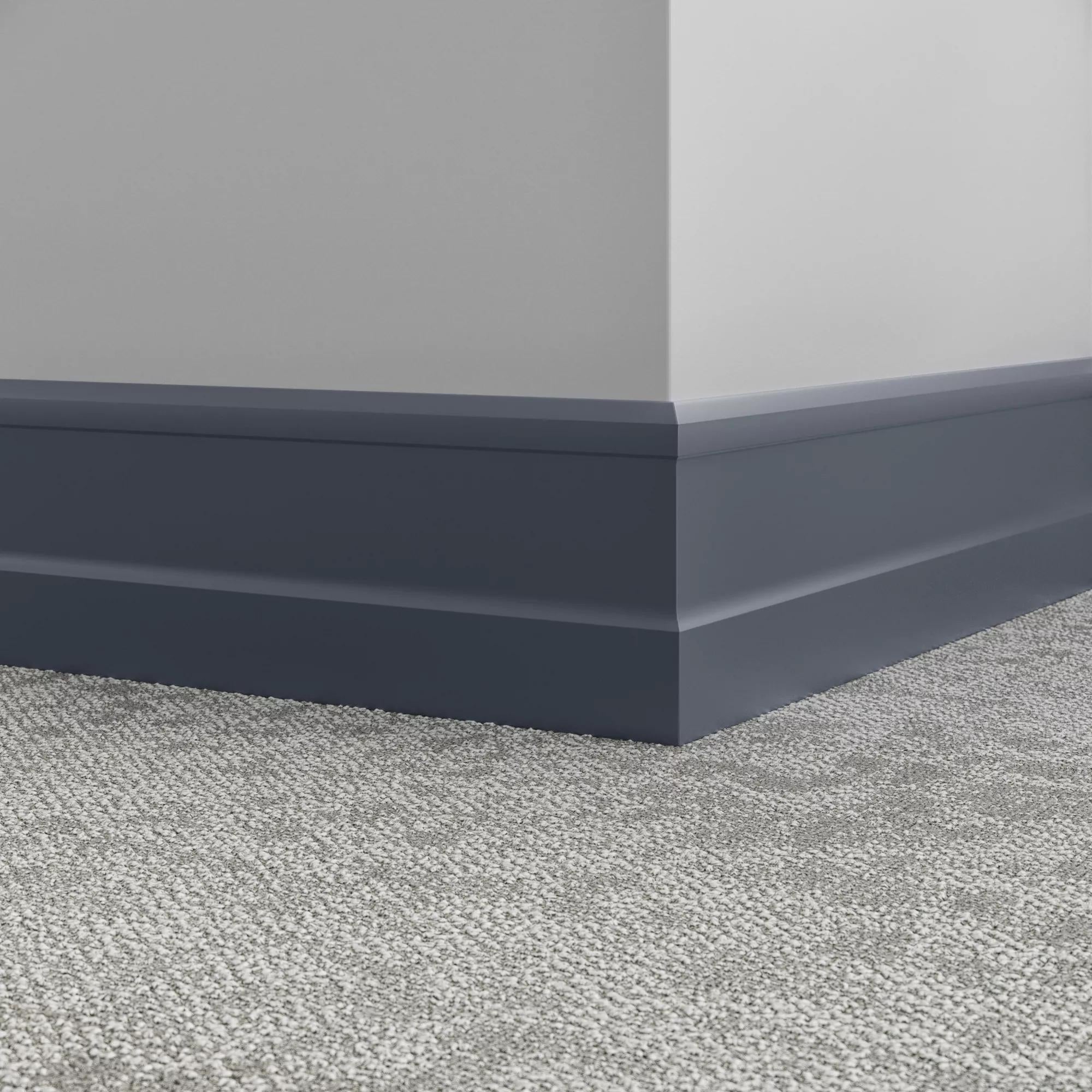 Tarkett / Johnsonite Millwork Recessed 6" TH2 Blue Intensity 6" x 8' by 0.35"