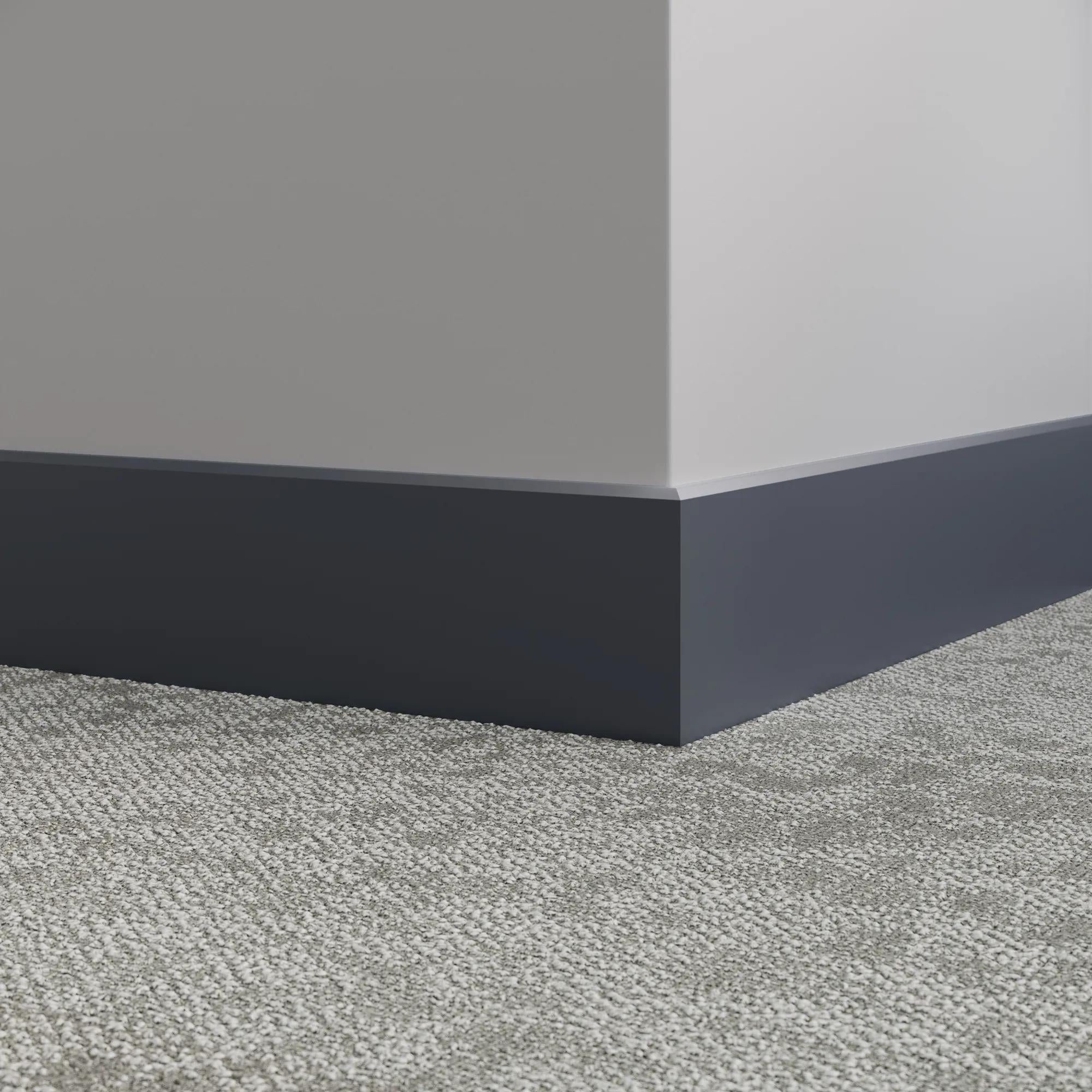 Tarkett / Johnsonite Millwork Mandalay 3" TH3 Inkwell 3" x 8' by 3/8" – product image showing size, style, and brand details.
