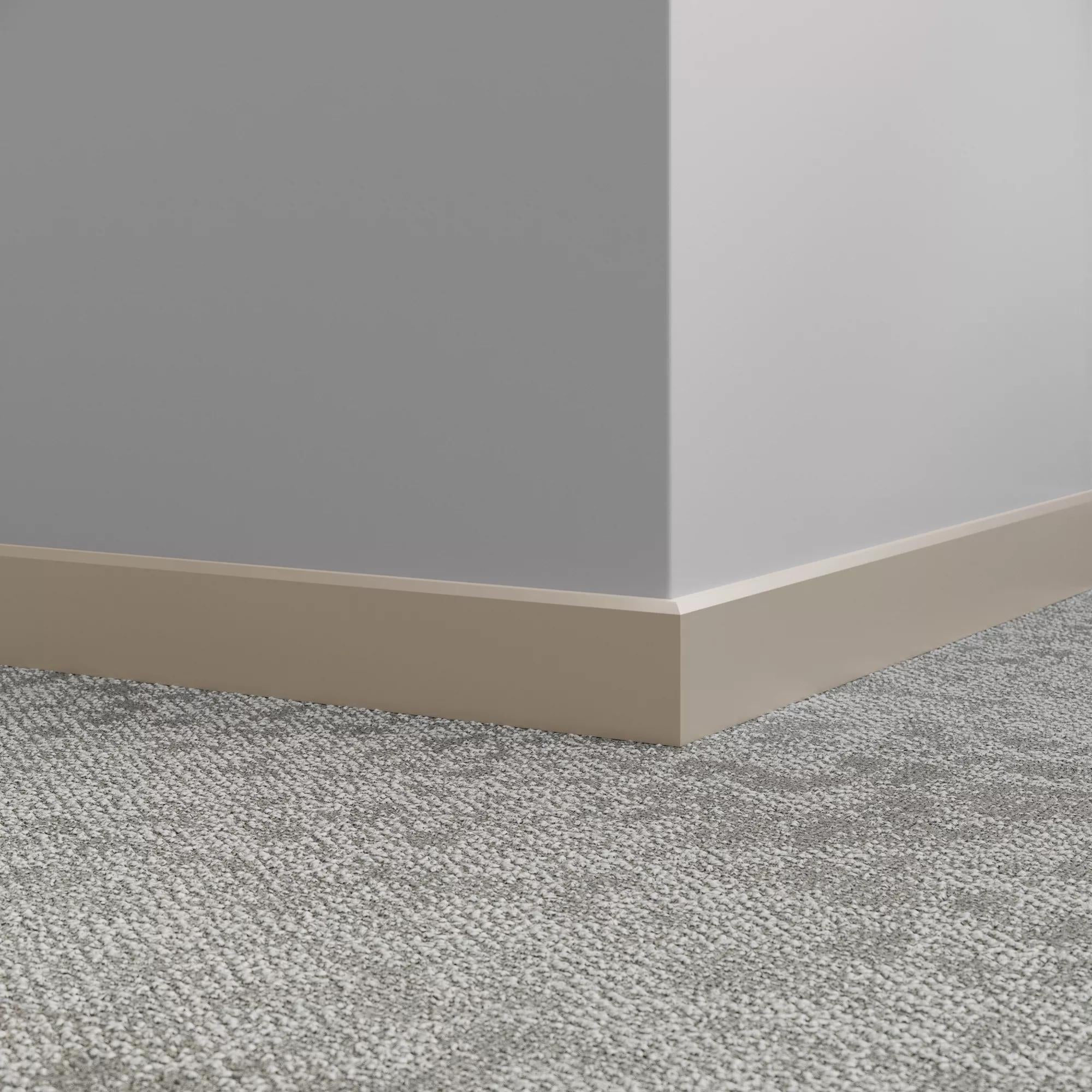Tarkett / Johnsonite Millwork Mandalay 2-1/2" VK8 Sandstorm 2.5" x 8' by 3/8" (40 LF/box)
