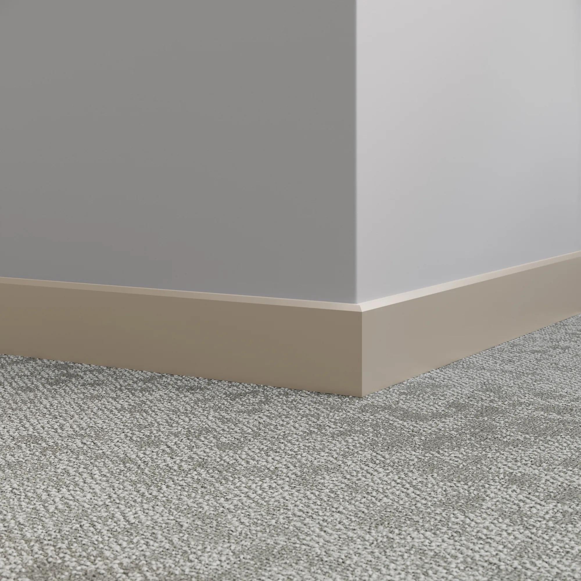 Tarkett / Johnsonite Millwork Mandalay 4-1/2" VK8 Sandstorm 4.5" x 8' by 3/8" – product image showing size, style, and brand details.