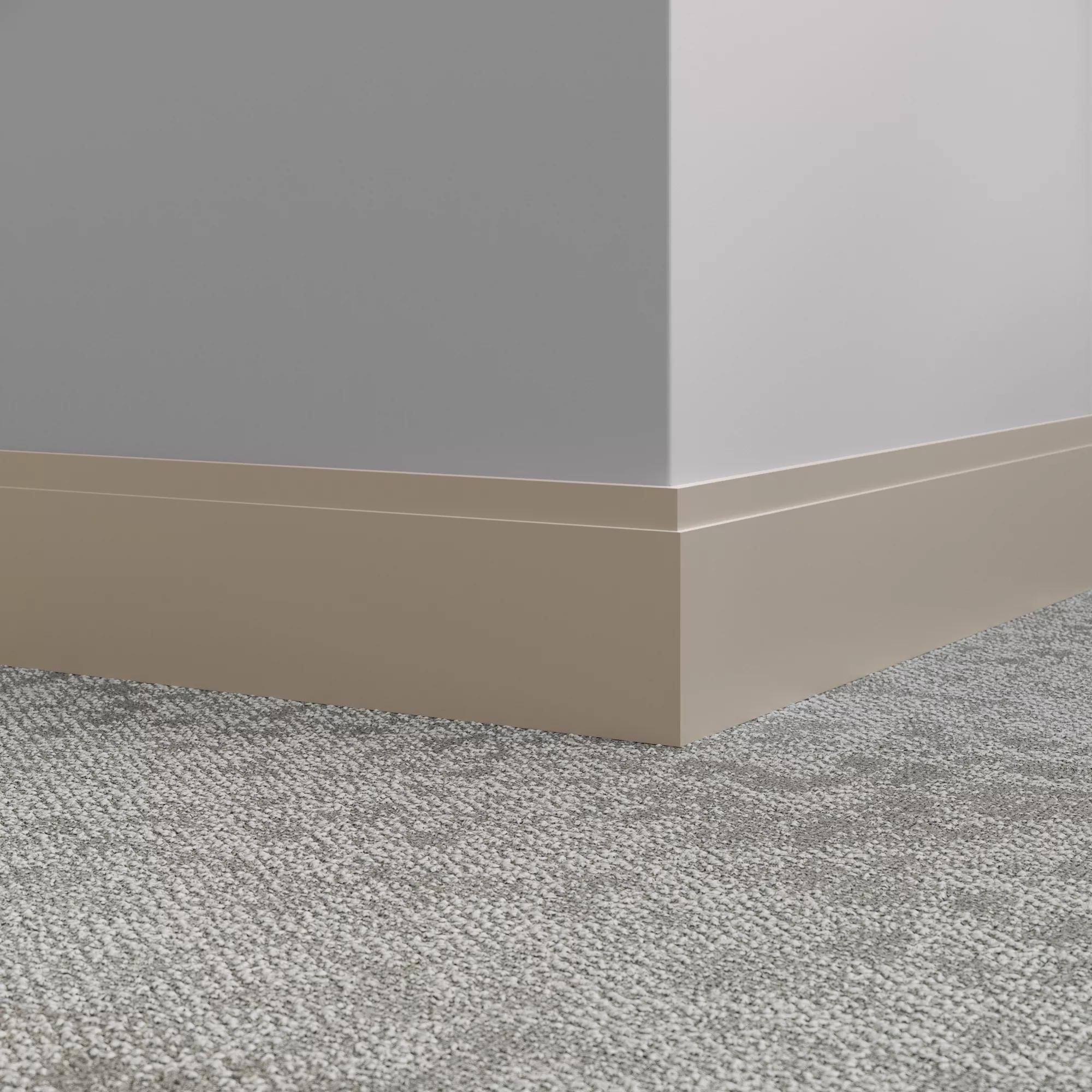 Tarkett / Johnsonite Millwork Equinox 4-1/2" VK8 Sandstorm 4.5" x 8' by 3/8" (40 LF/box)