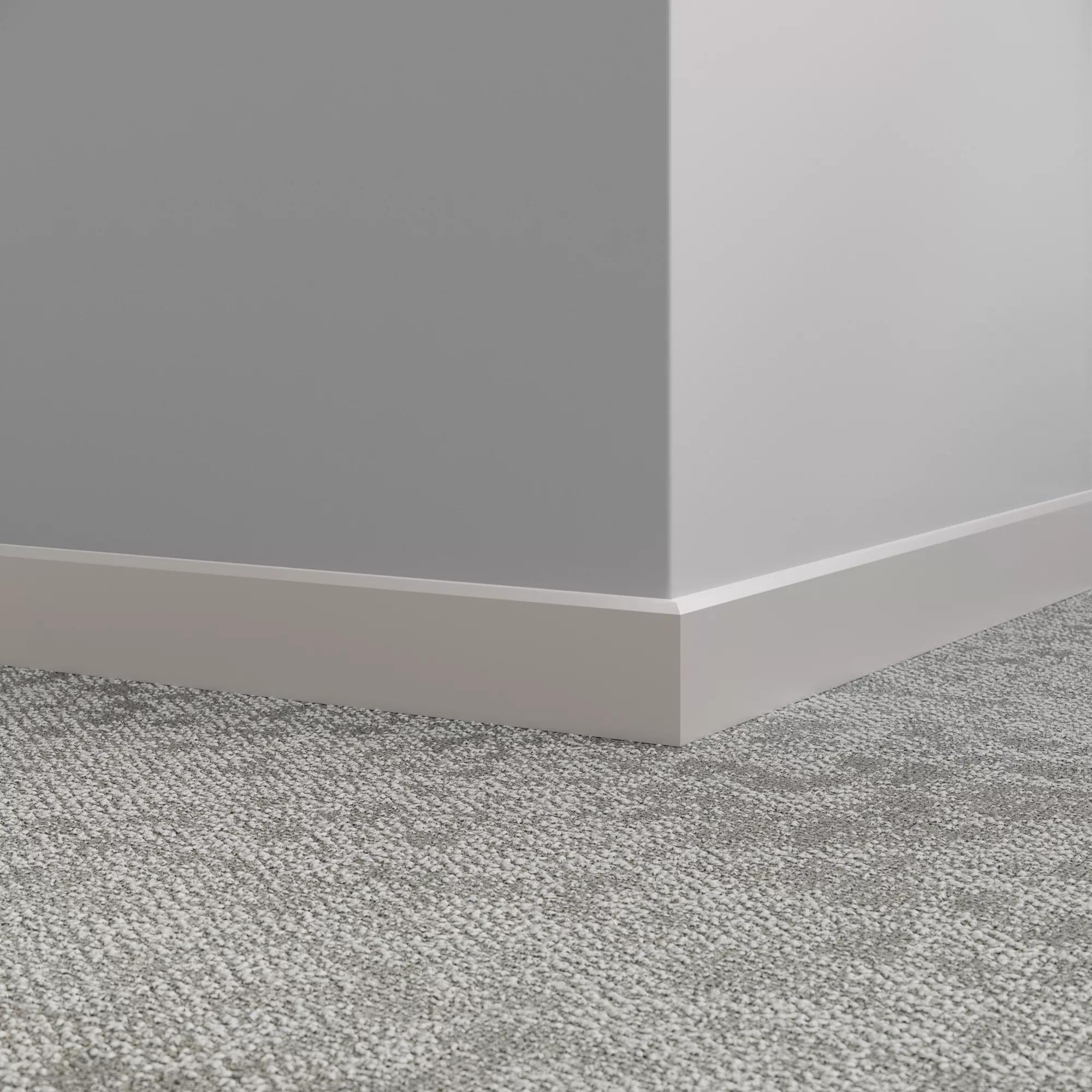 Tarkett / Johnsonite Millwork Mandalay 2-1/2" VK7 Mt Rainier 2.5" x 8' by 3/8" (40 LF/box)