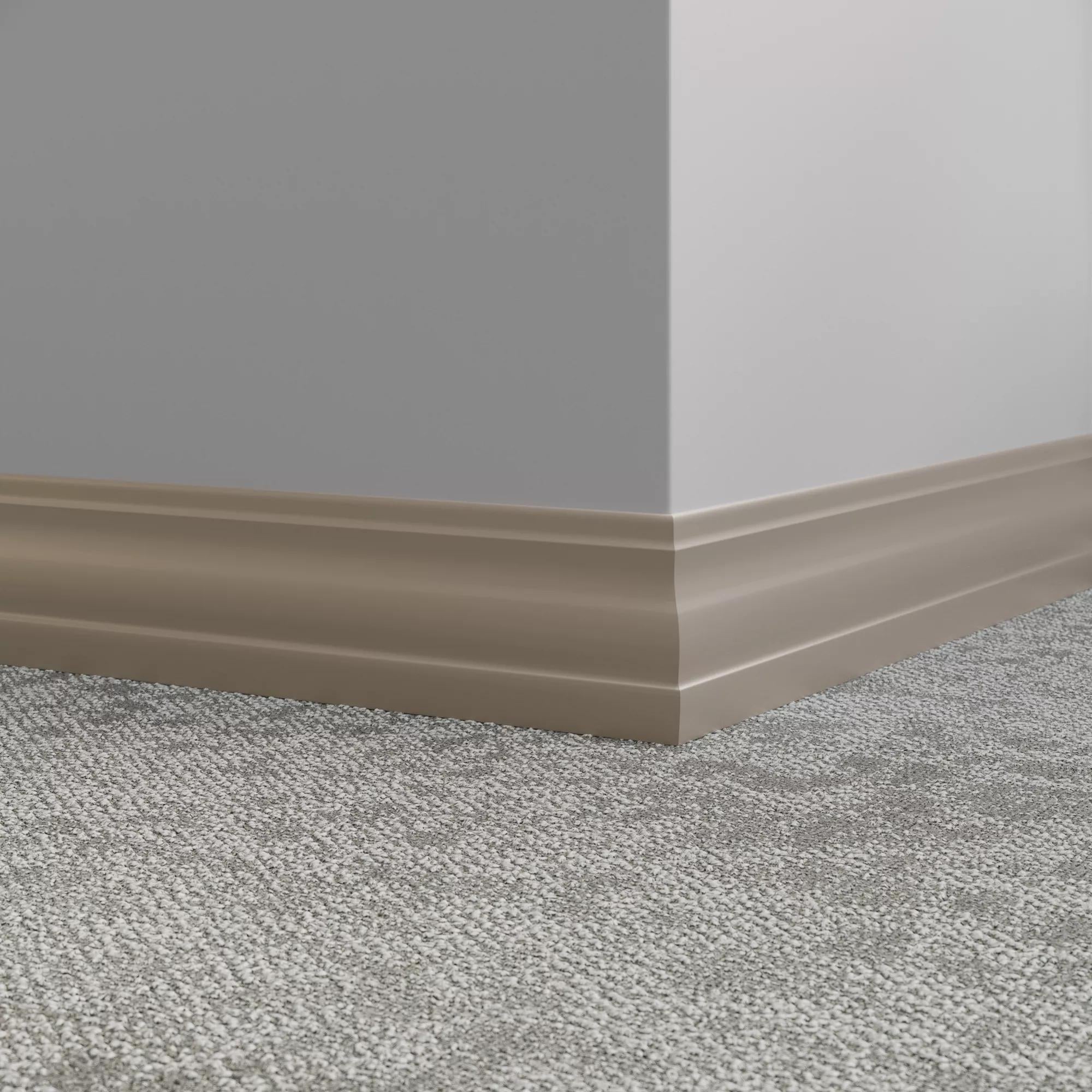 Tarkett / Johnsonite Millwork Delineate 4-1/4" VL1 Harvest Time 4.25" x 8' by 3/8" (48 LF/box)