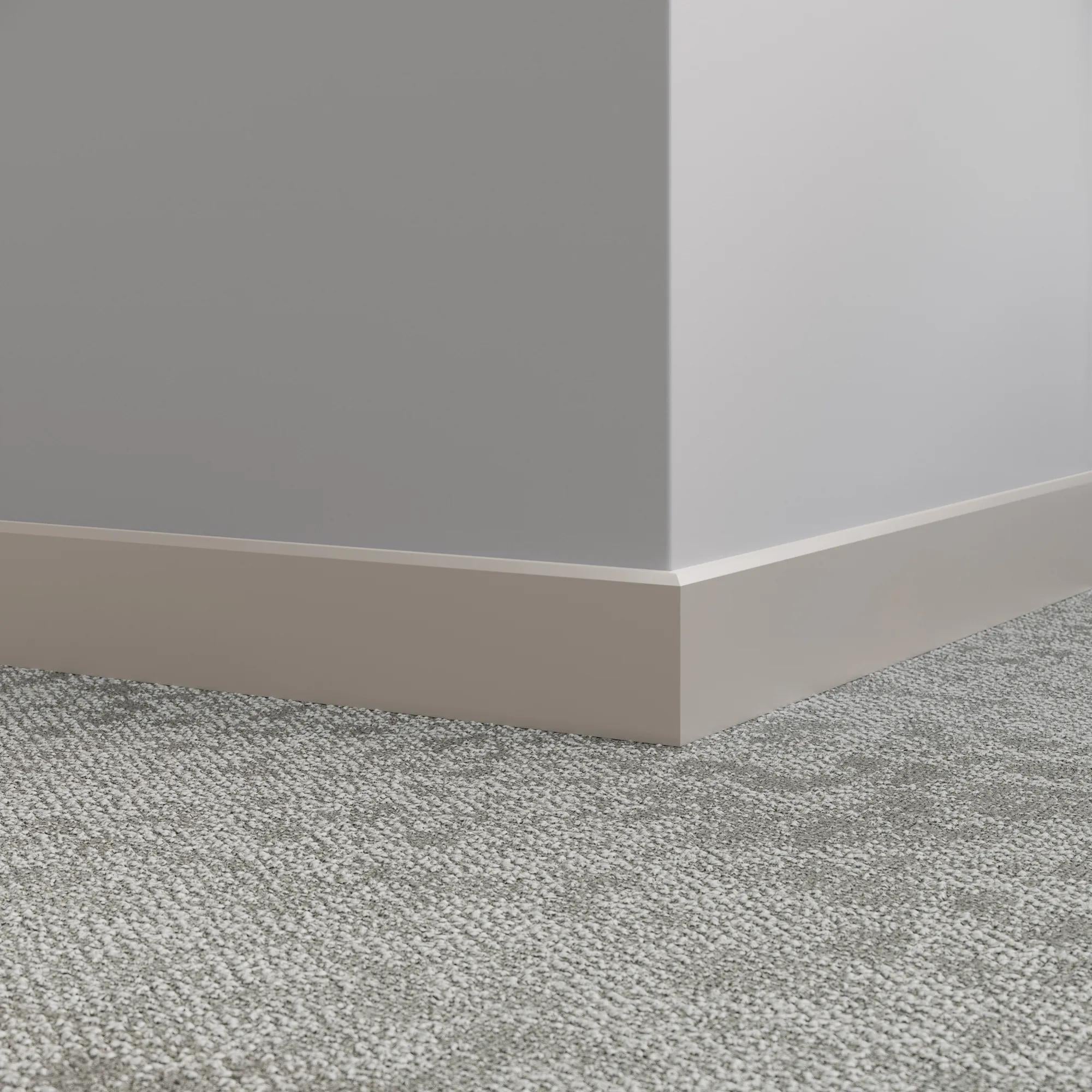 Tarkett / Johnsonite Millwork Mandalay 4-1/2" VL2 Mist 4.5" x 8' by 3/8" – product image showing size, style, and brand details.