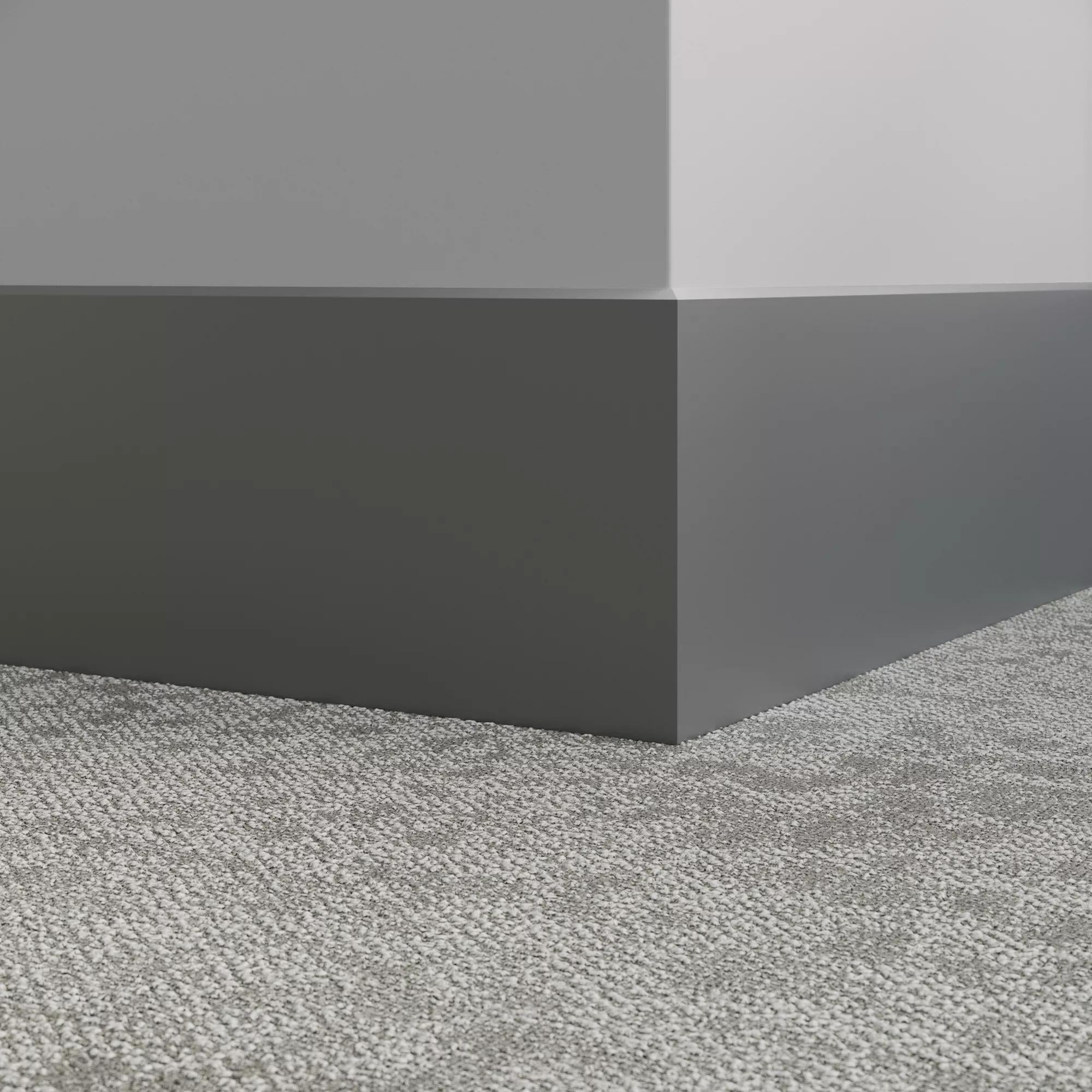 Tarkett / Johnsonite Millwork Exhibit 8" VL4 Cool Metal 8" x 8' by 1/4"