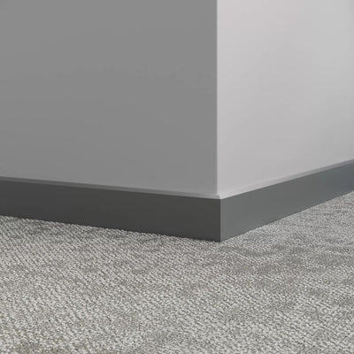 Tarkett / Johnsonite Millwork Mandalay 2-1/2" VL4 Cool Metal 2.5" x 8' by 3/8" (40 LF/box)