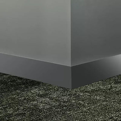 Tarkett / Johnsonite Millwork Monument 4" VL4 Cool Metal 4" x 8' by 1/4" (64 ft./box)