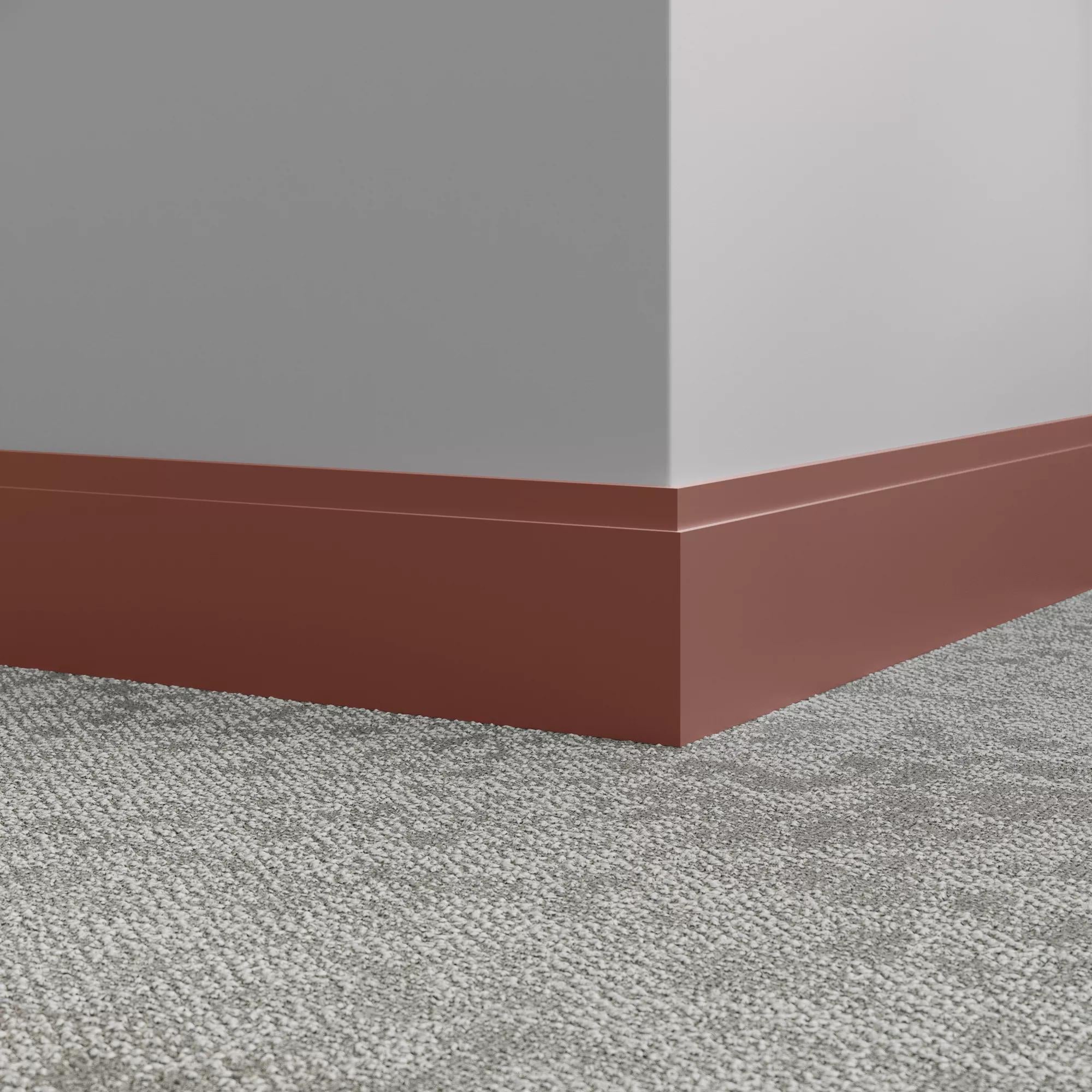 Tarkett / Johnsonite Millwork Equinox 4-1/2" VL9 Clay 4.5" x 8' by 3/8" (40 LF/box)