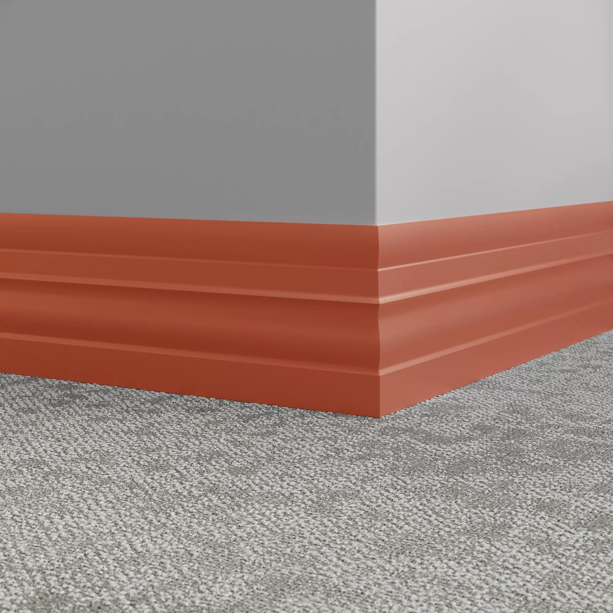 Tarkett / Johnsonite Millwork Attache 6" VM1 Spice 6" x 8' by 1/4" (64 LF/box)