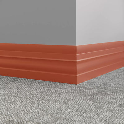 Tarkett / Johnsonite Millwork Attache 6" VM1 Spice 6" x 8' by 1/4" (64 LF/box)