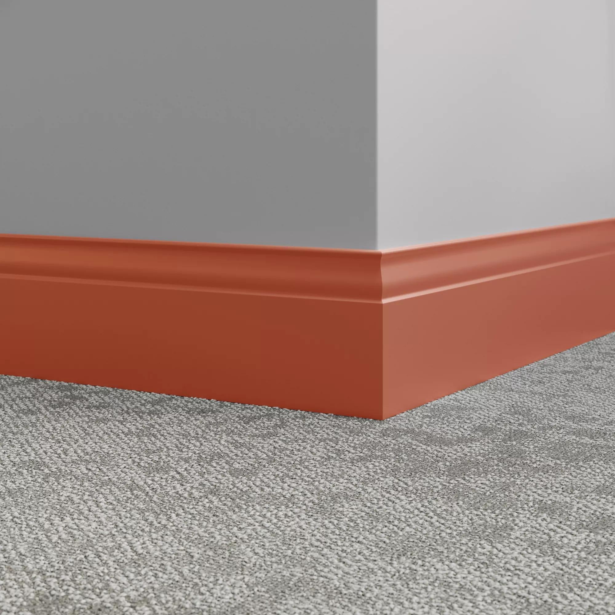 Tarkett / Johnsonite Millwork Inflection 5-1/4" VM1 Spice 5.25" x 8' by 3/8" (48 LF/box)