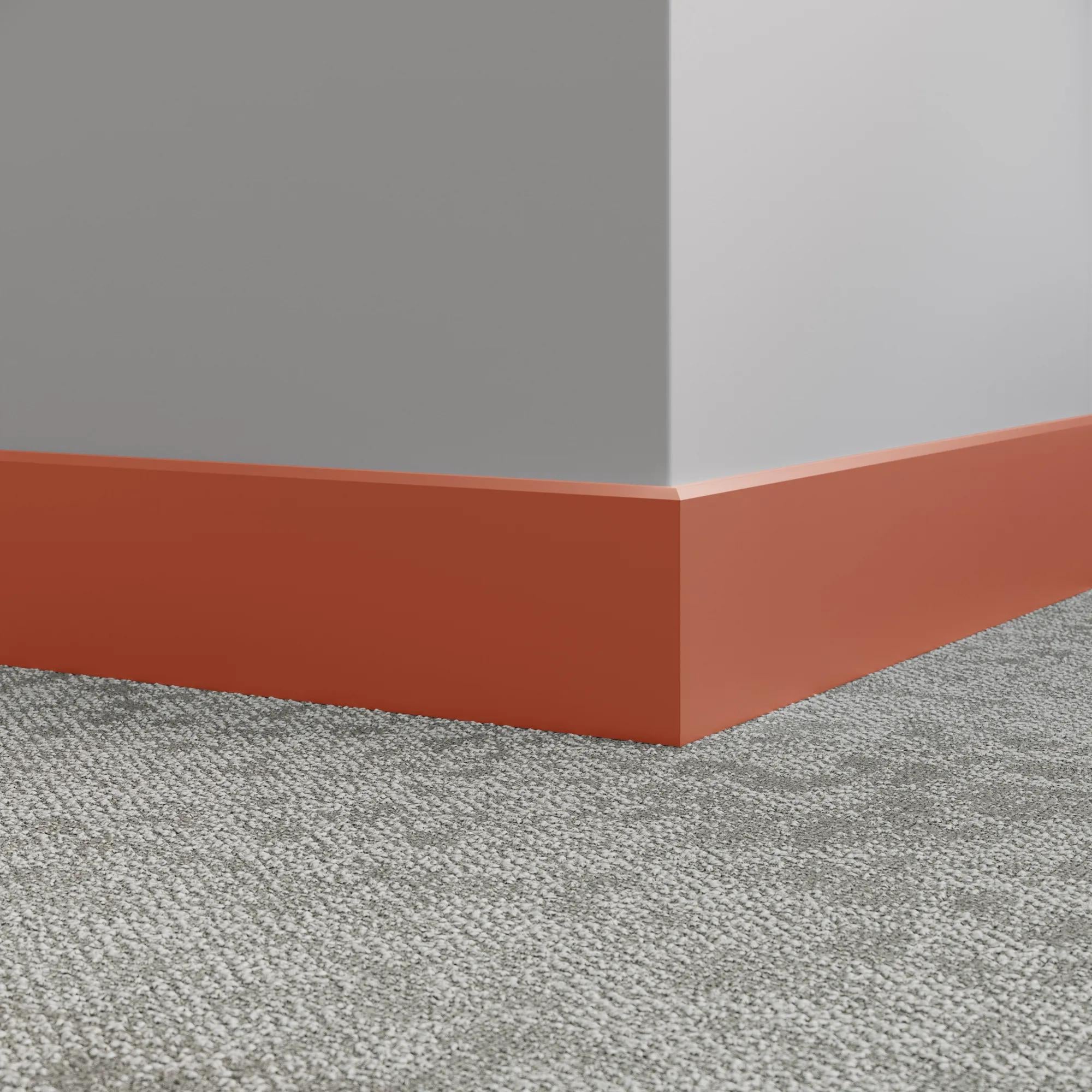 Tarkett / Johnsonite Millwork Mandalay 4-1/2" VM1 Spice 4.5" x 8' by 3/8" – product image showing size, style, and brand details.
