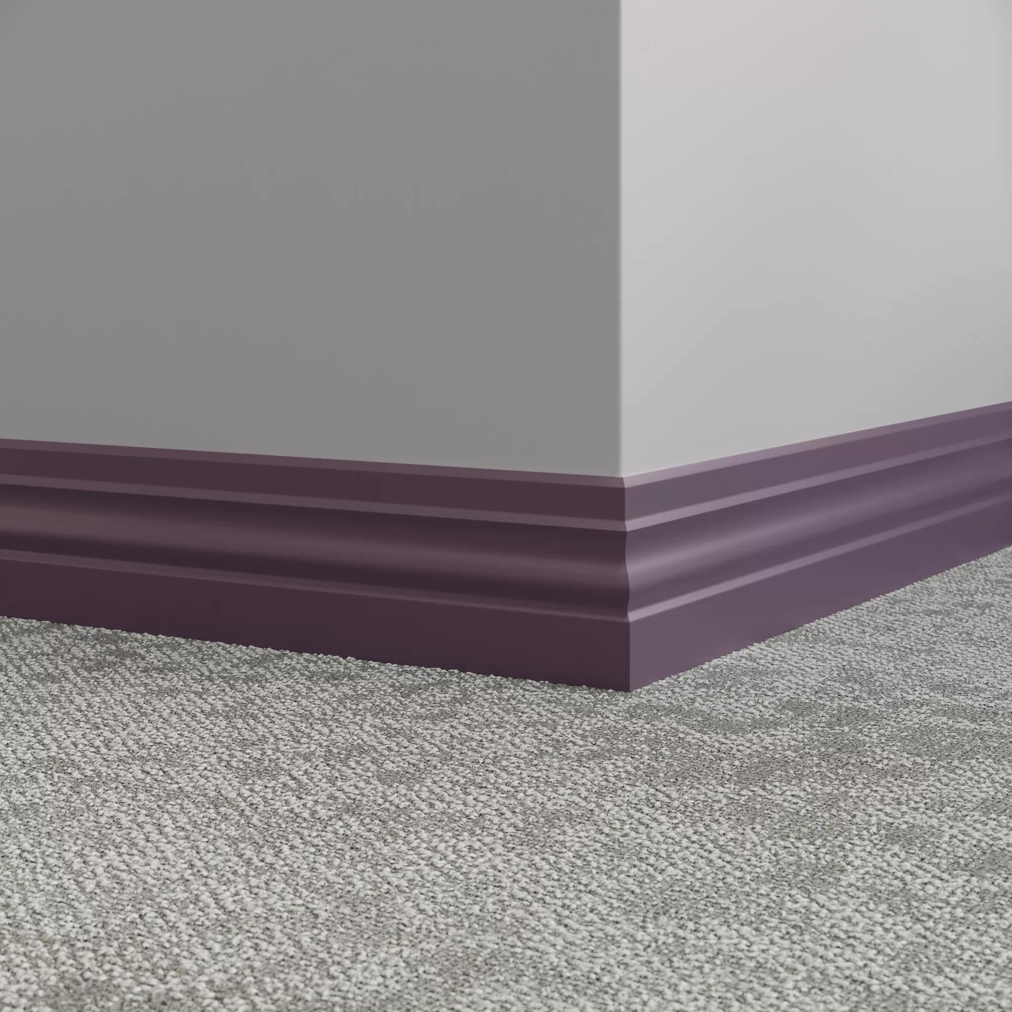 Tarkett / Johnsonite Millwork Ambassador 4" VM2 Shoreline Purple 4" x 8' by 3/8" (48 LF/box)