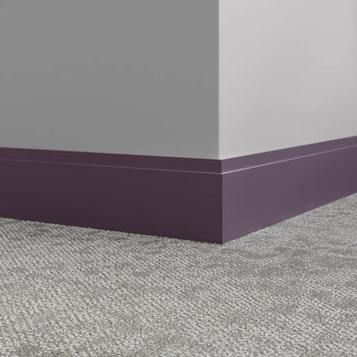 Tarkett / Johnsonite Millwork Equinox 4-1/2" VM2 Shoreline Purple 4.5" x 8' by 3/8" (40 LF/box)