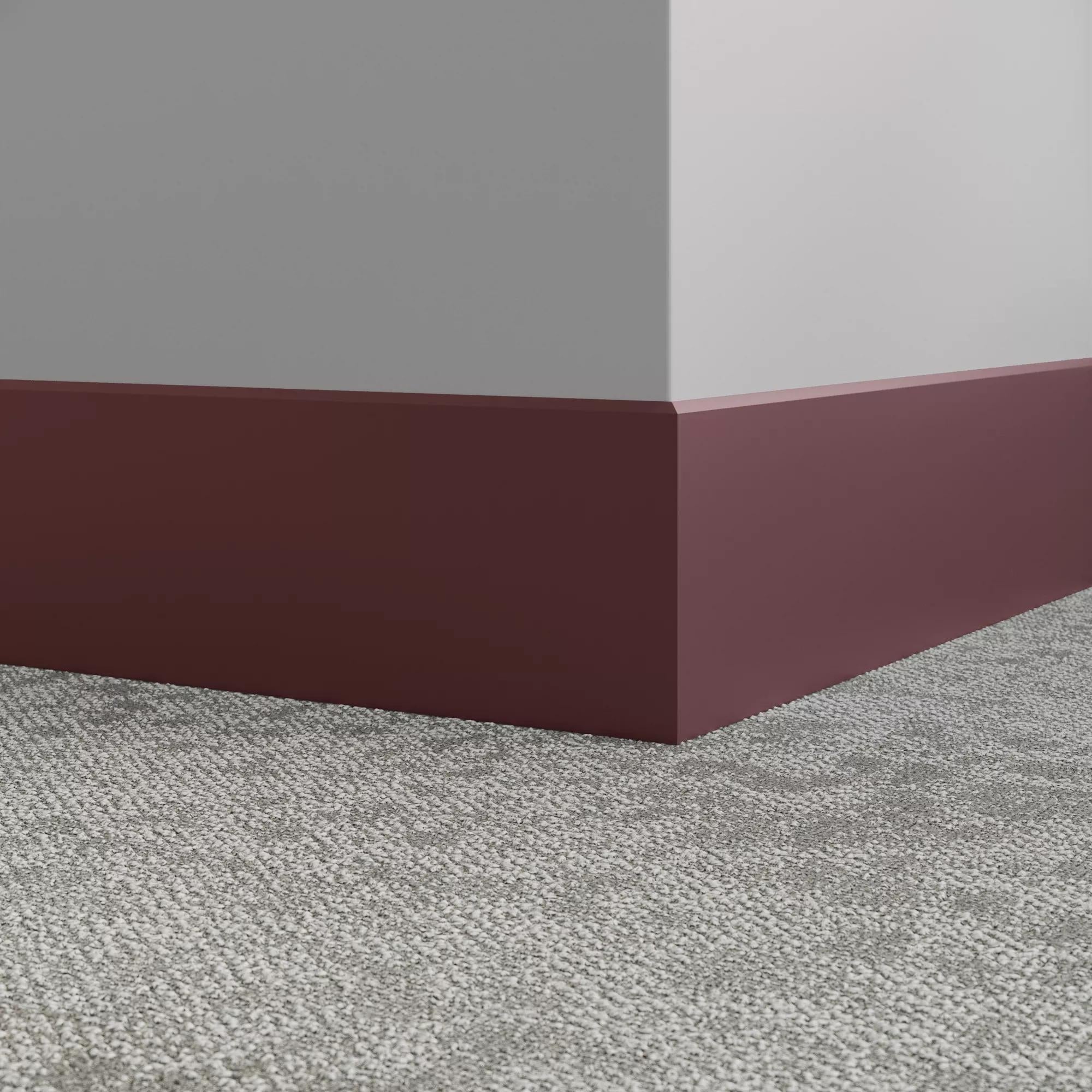 Tarkett / Johnsonite Millwork Exhibit 6" VM3 Misted Plum 6" x 8' by 1/4"