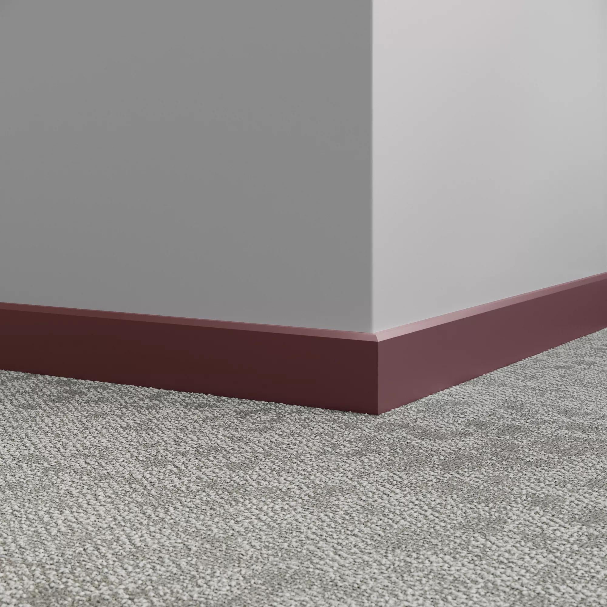 Tarkett / Johnsonite Millwork Mandalay 2-1/2" VM3 Misted Plum 2.5" x 8' by 3/8" (40 LF/box)