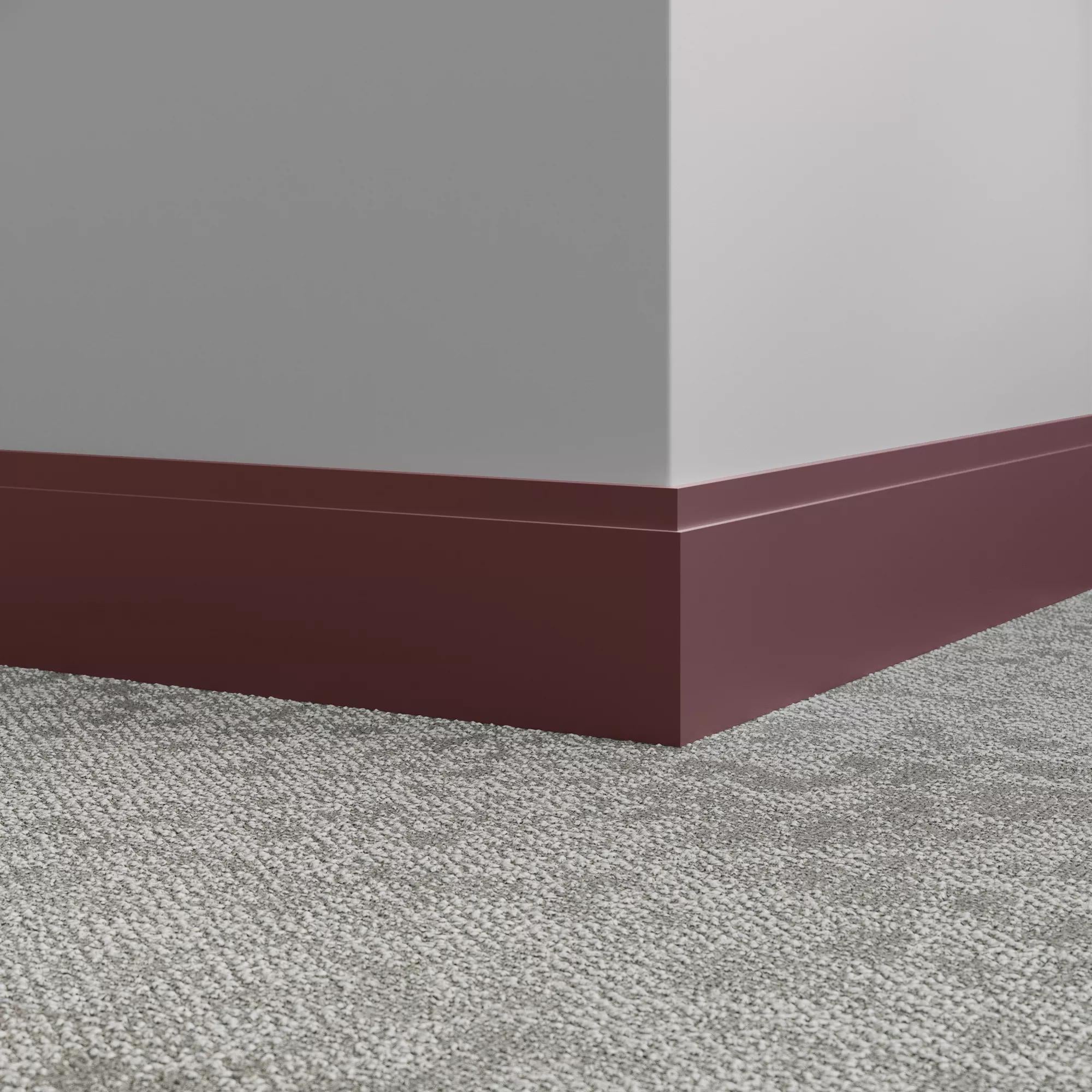 Tarkett / Johnsonite Millwork Equinox 4-1/2" VM3 Misted Plum 4.5" x 8' by 3/8" (40 LF/box)
