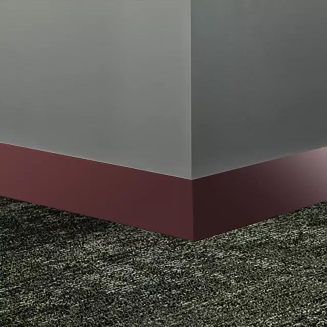 Tarkett / Johnsonite Millwork Monument 4" VM3 Misted Plum 4" x 8' by 1/4" (64 ft./box)