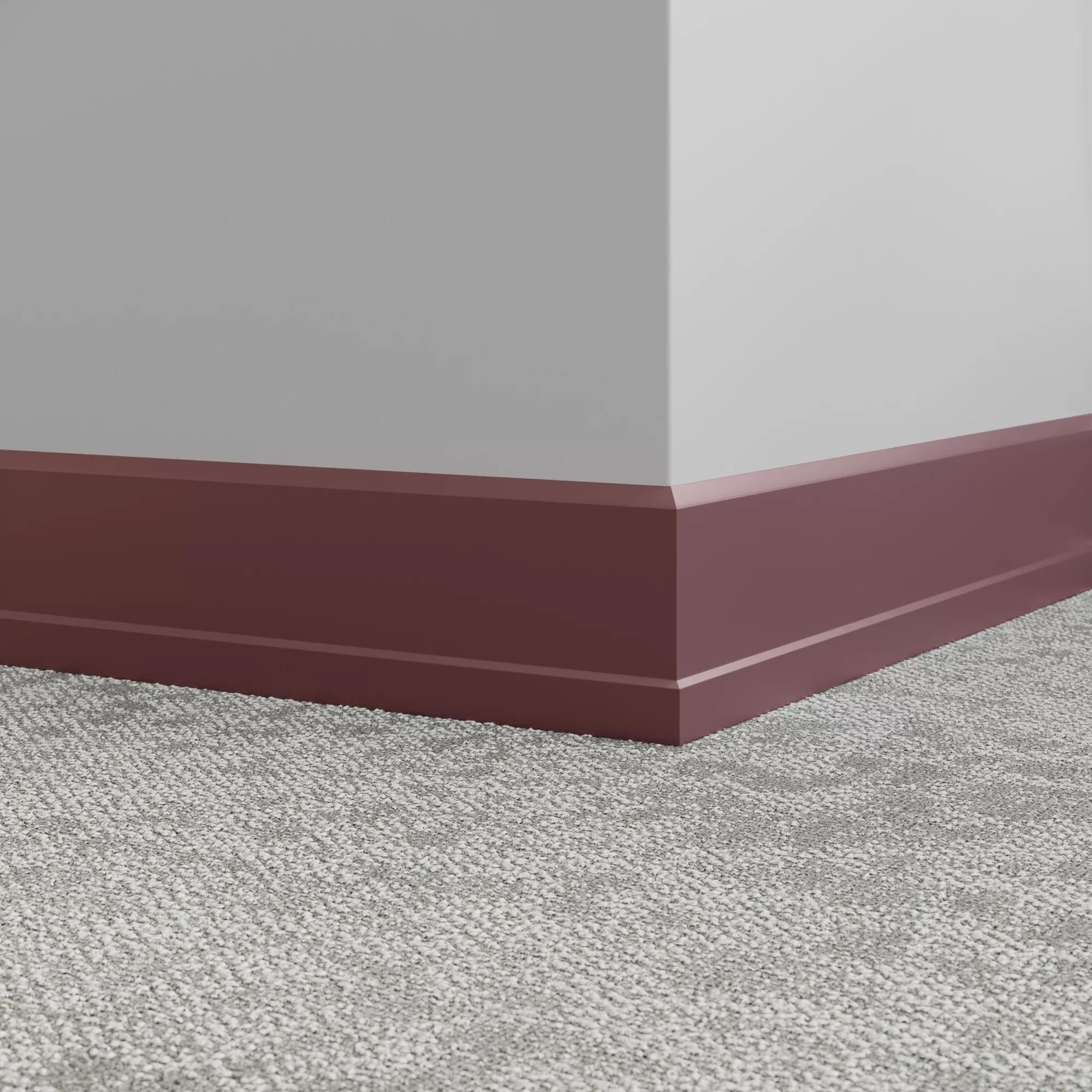 Tarkett / Johnsonite Millwork Stance 6" VM3 Misted Plum 6" x 8' by 0.35"