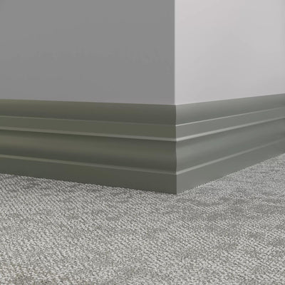 Tarkett / Johnsonite Millwork Attache 6" VM4 Green Smoke 6" x 8' by 1/4" (64 LF/box)