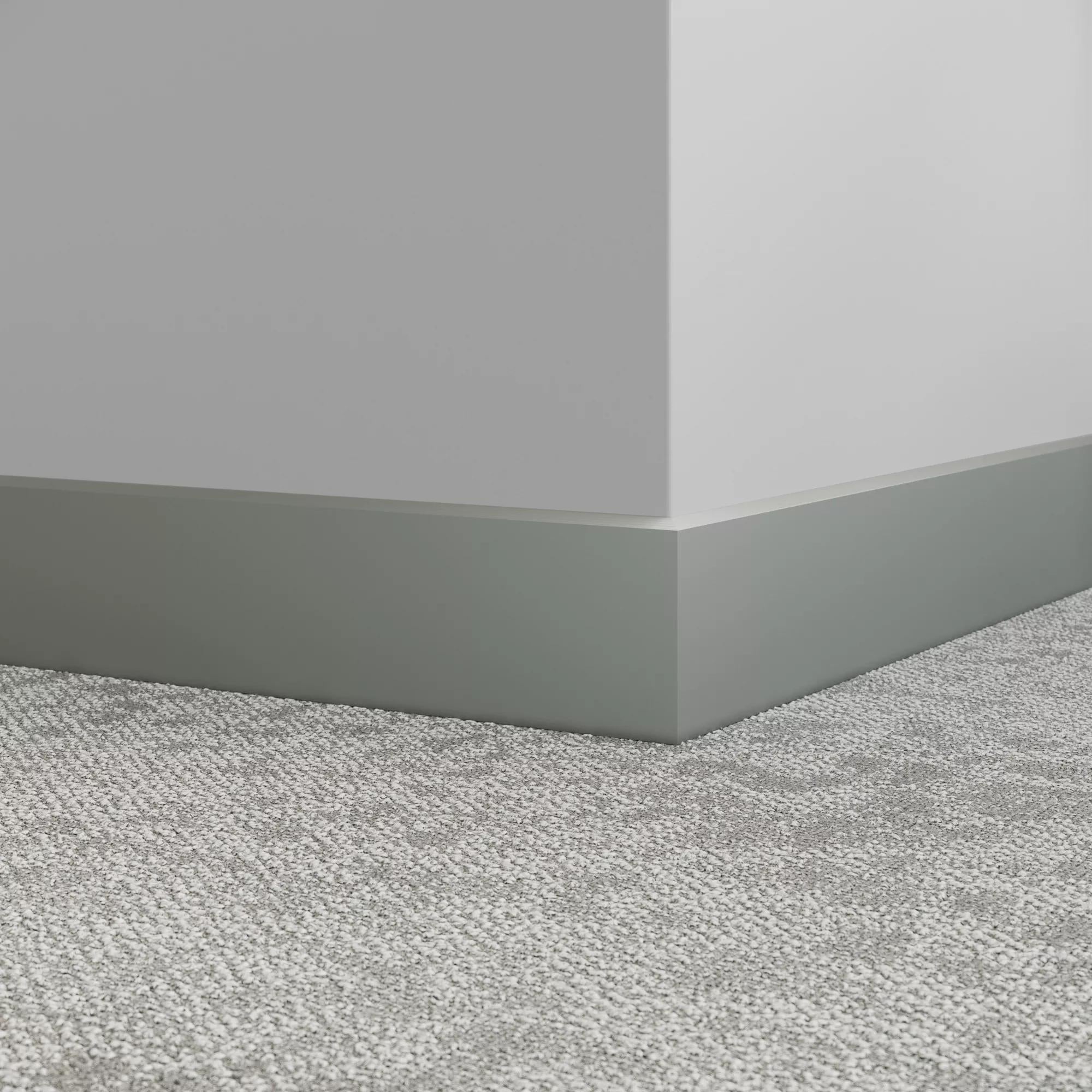 Tarkett / Johnsonite Millwork Exhibit 4.25" VM4 Green Smoke 4.25" x 8' by 1/4"