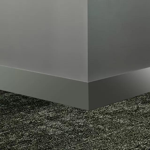 Tarkett / Johnsonite Millwork Monument 2-1/2" VM4 Green Smoke 2.5" x 8' by 1/4" (64 LF/box)