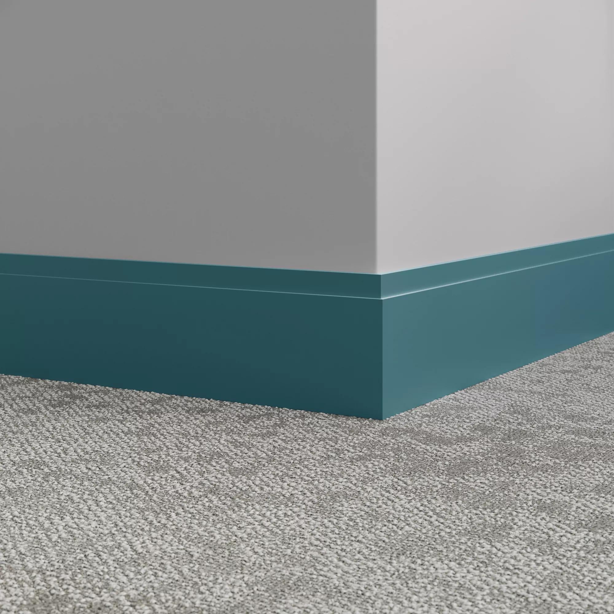 Tarkett / Johnsonite Millwork Equinox 4-1/2" VM5 Dream Teal 4.5" x 8' by 3/8" (40 LF/box)