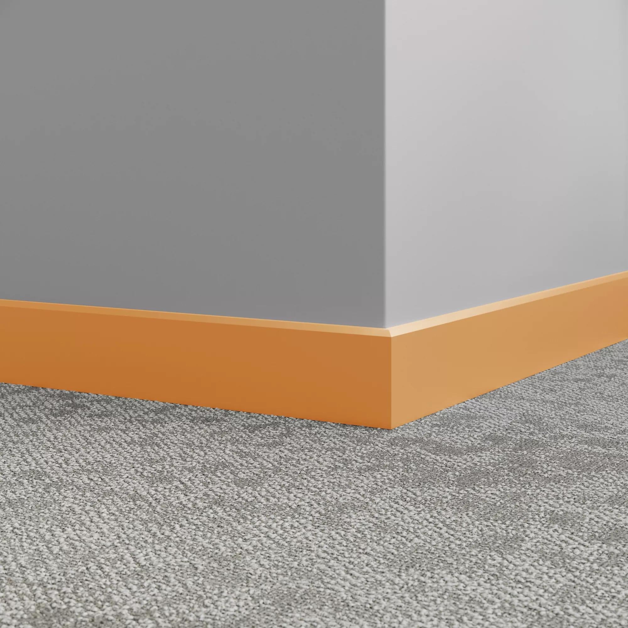 Tarkett / Johnsonite Millwork Mandalay 4-1/2" VM8 Mr Sunshine 4.5" x 8' by 3/8" – product image showing size, style, and brand details.