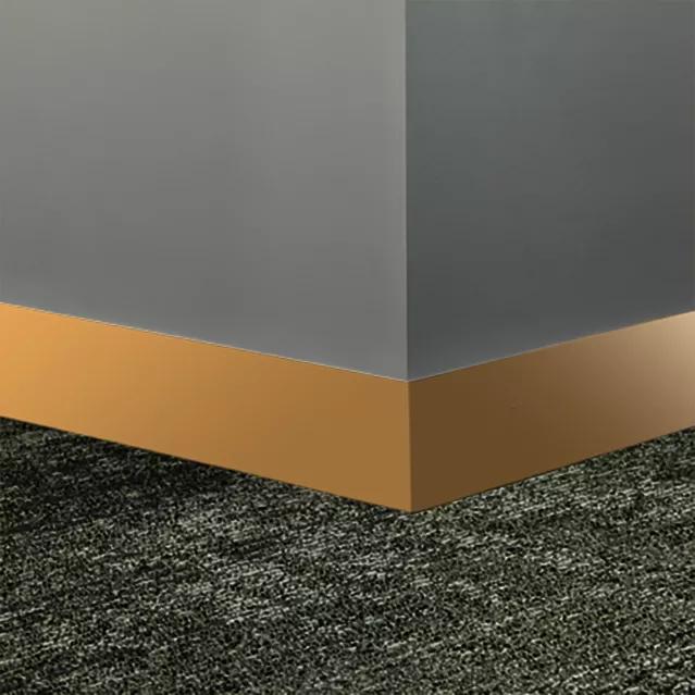 Tarkett / Johnsonite Millwork Monument 2-1/2" VM8 Mr Sunshine 2.5" x 8' by 1/4" (64 LF/box)