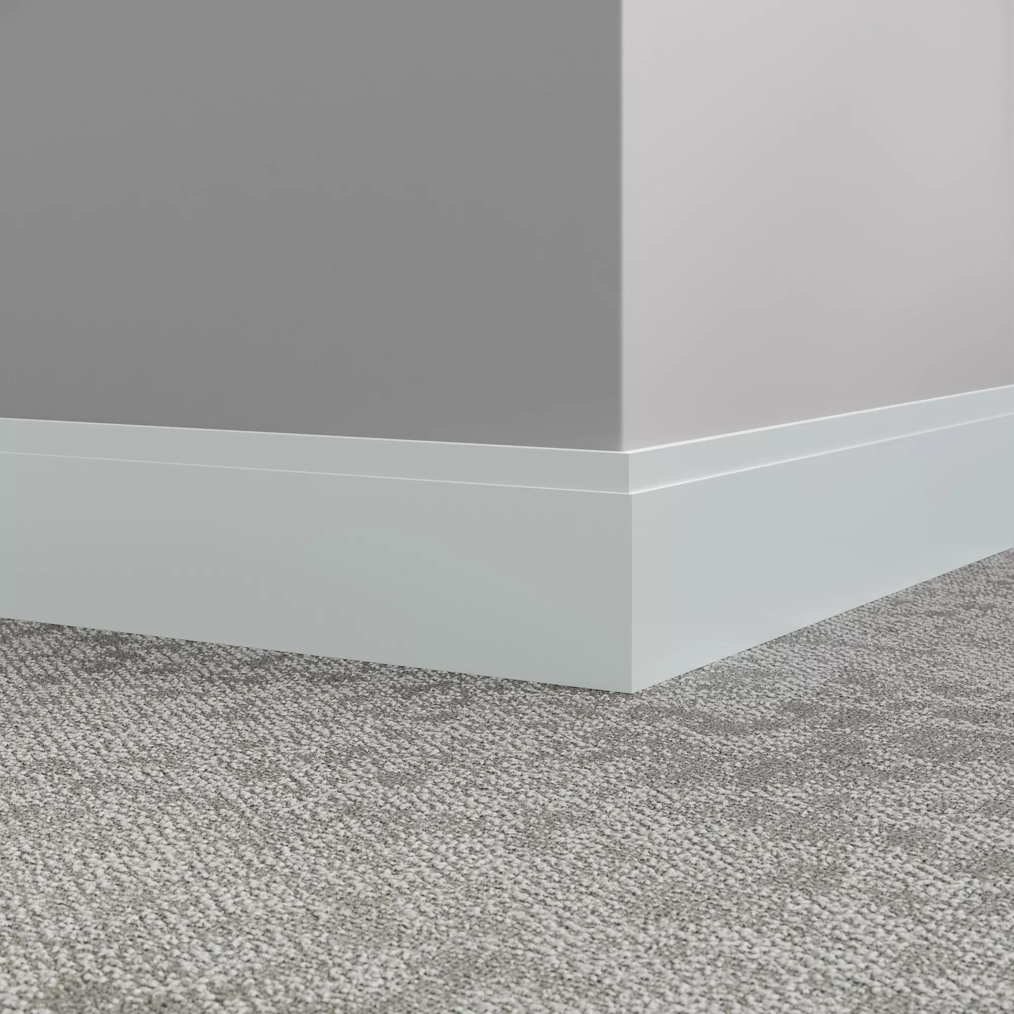 Tarkett / Johnsonite Millwork Equinox 4-1/2" VN1 White Slipper 4.5" x 8' by 3/8" (40 LF/box)