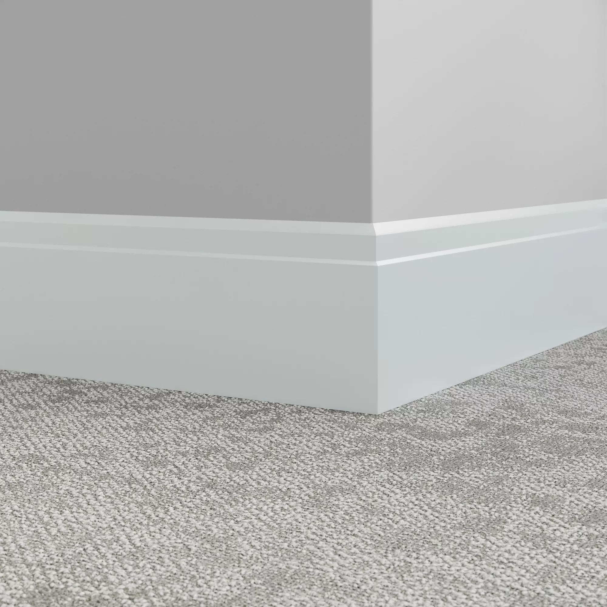 Tarkett / Johnsonite Millwork Ledge 6" VN1 White Slipper 6" x 8' by 0.35"